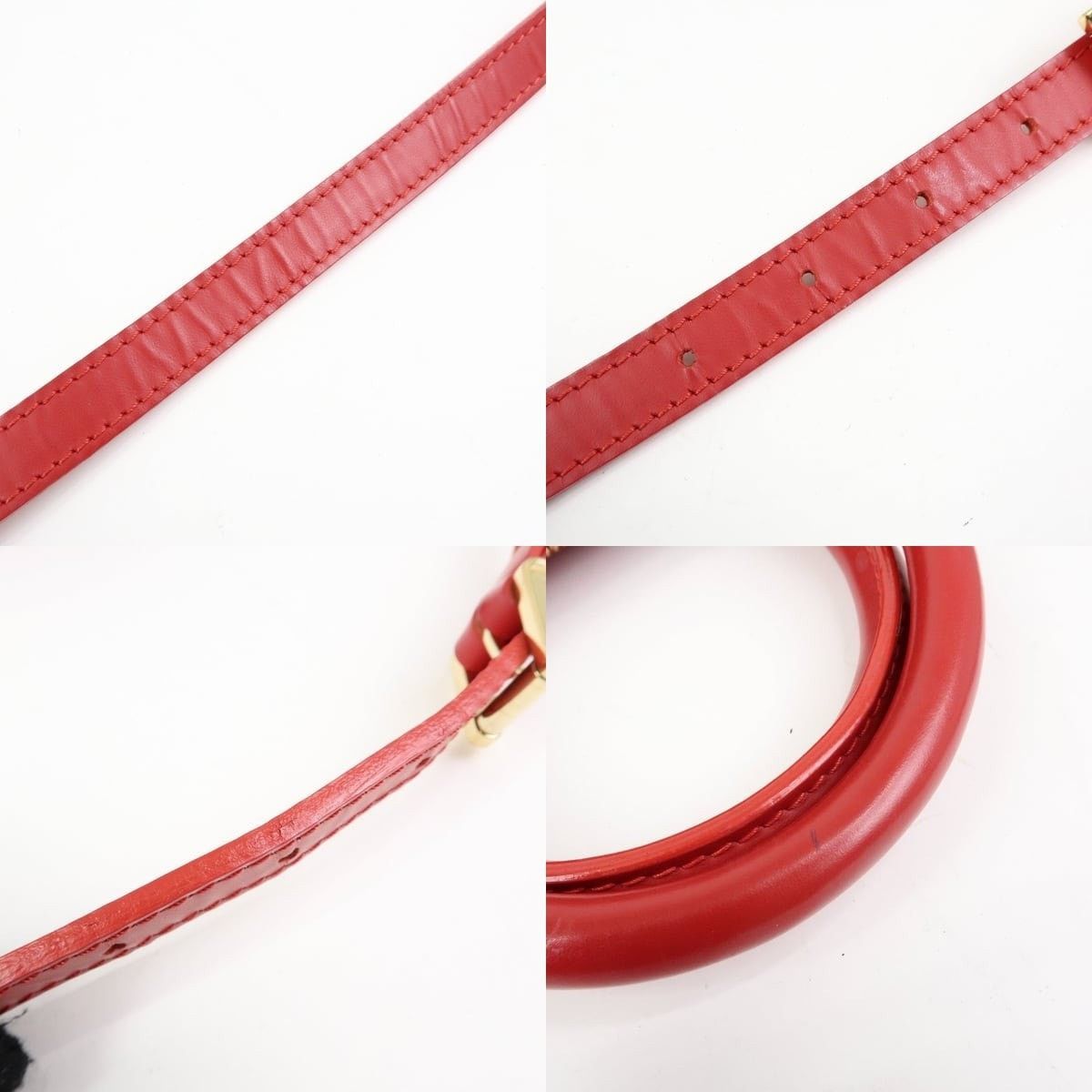 Louis Vuitton Louis Vuitton Epi Danura PM Shoulder Bag Red Size ONE SIZE - 4 Thumbnail