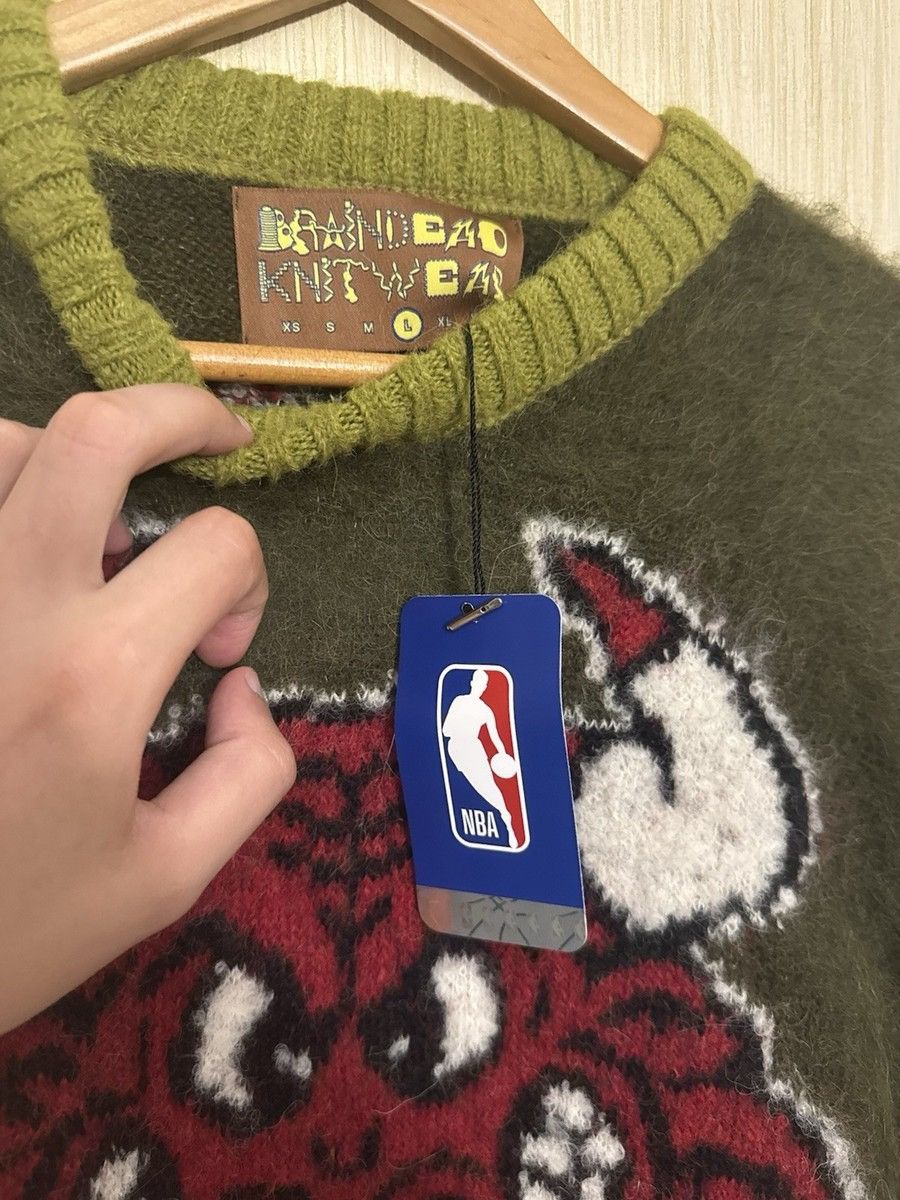 Brain Dead BRAIN DEAD X NBA Chicago Bulls Alpaca sweater Fuzzy Size L Size US L / EU 52-54 / 3 - 10 Thumbnail