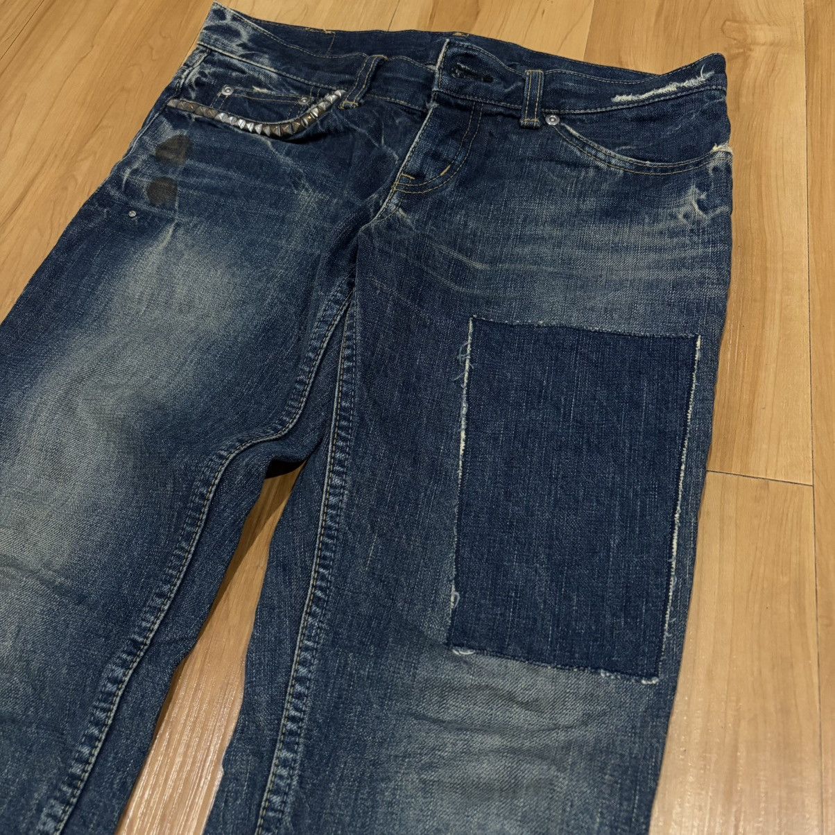 Hysteric Glamour Hysteric glamour stud denim jean Size US 30 / EU 46 - 3 Thumbnail