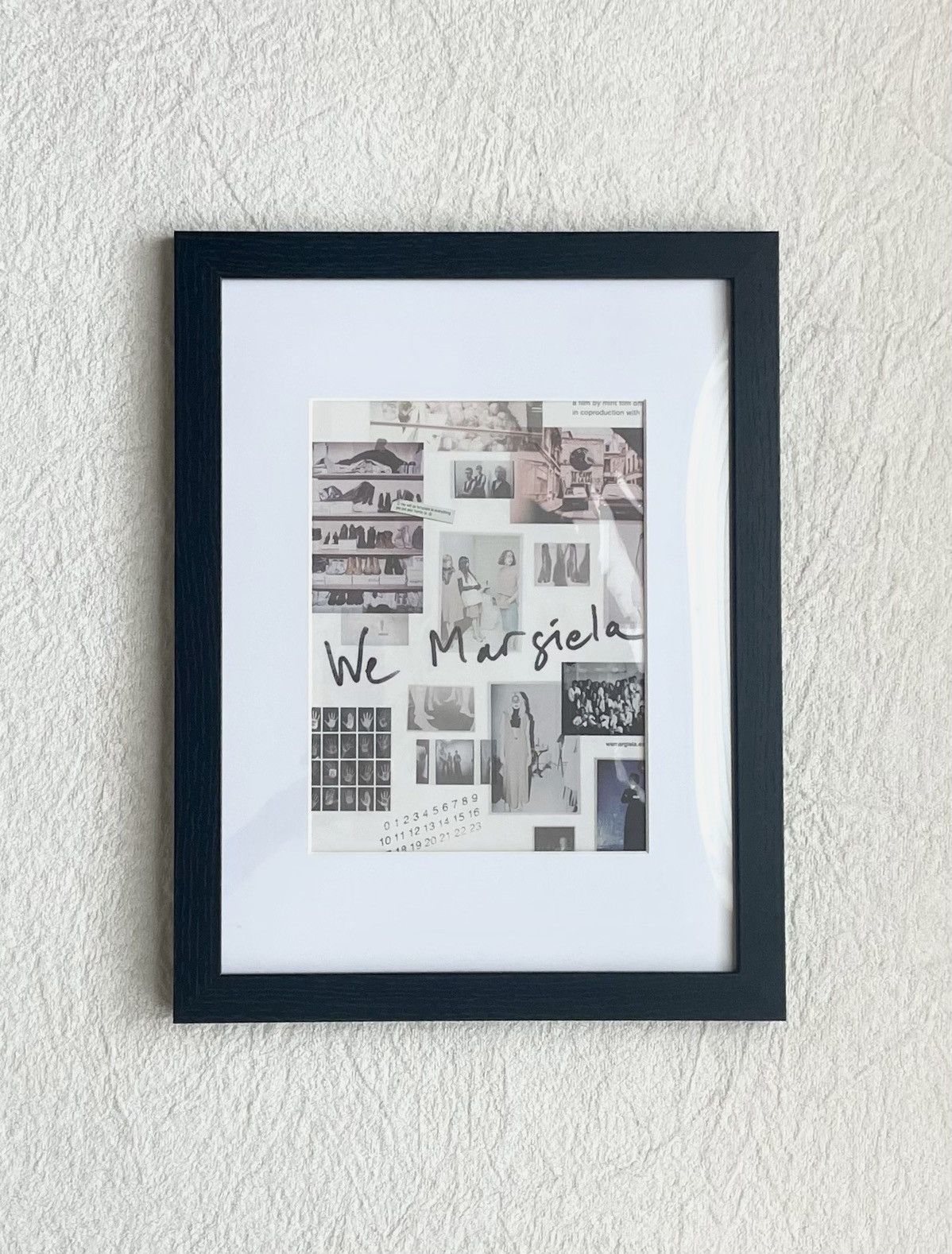 Maison Margiela Maison Margiela We Margiela rare flyer poster framed 9x12 Size ONE SIZE - 1 Thumbnail