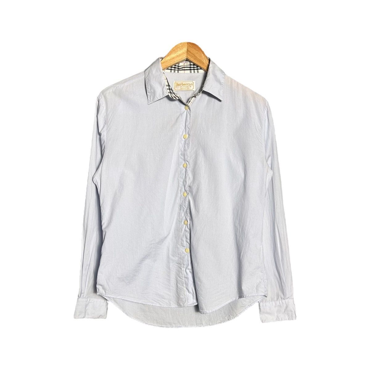 Burberry × Vintage Vintage Burberrys Button Up Shirt Size M / US 6-8 / IT 42-44 - 1 Thumbnail