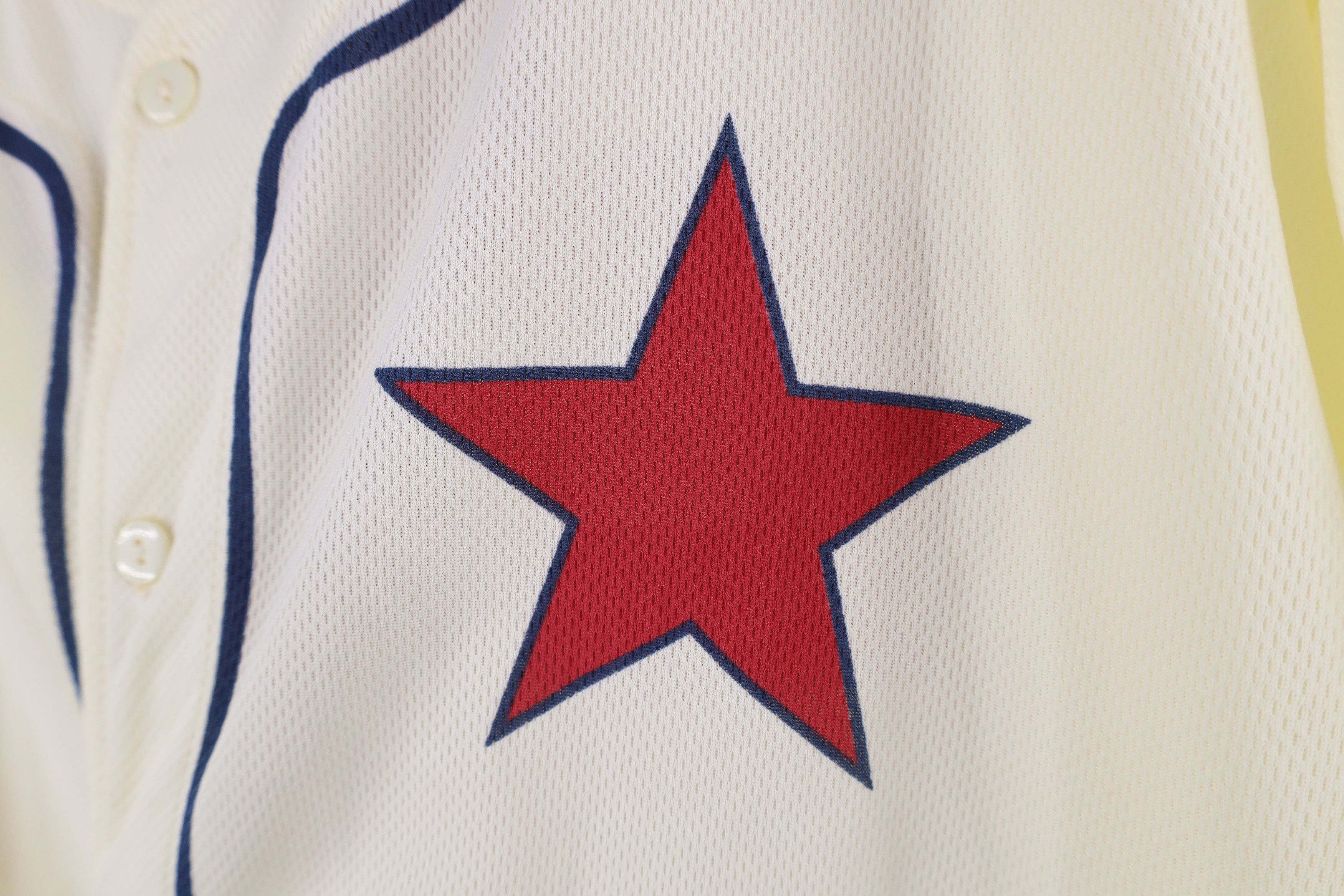 Vintage Vintage Y2K Negro League Detroit Stars Baseball Jersey Cream Size US XXL / EU 58 / 5 - 5 Thumbnail