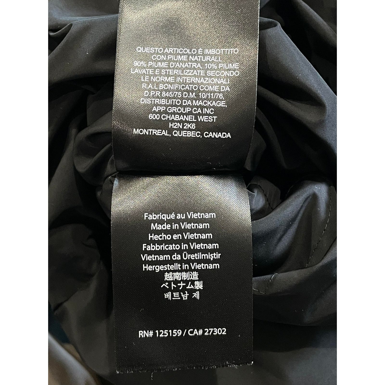 Mackage Mackage Adali Black Jacket Size US XL / EU 56 / 4 - 4 Thumbnail