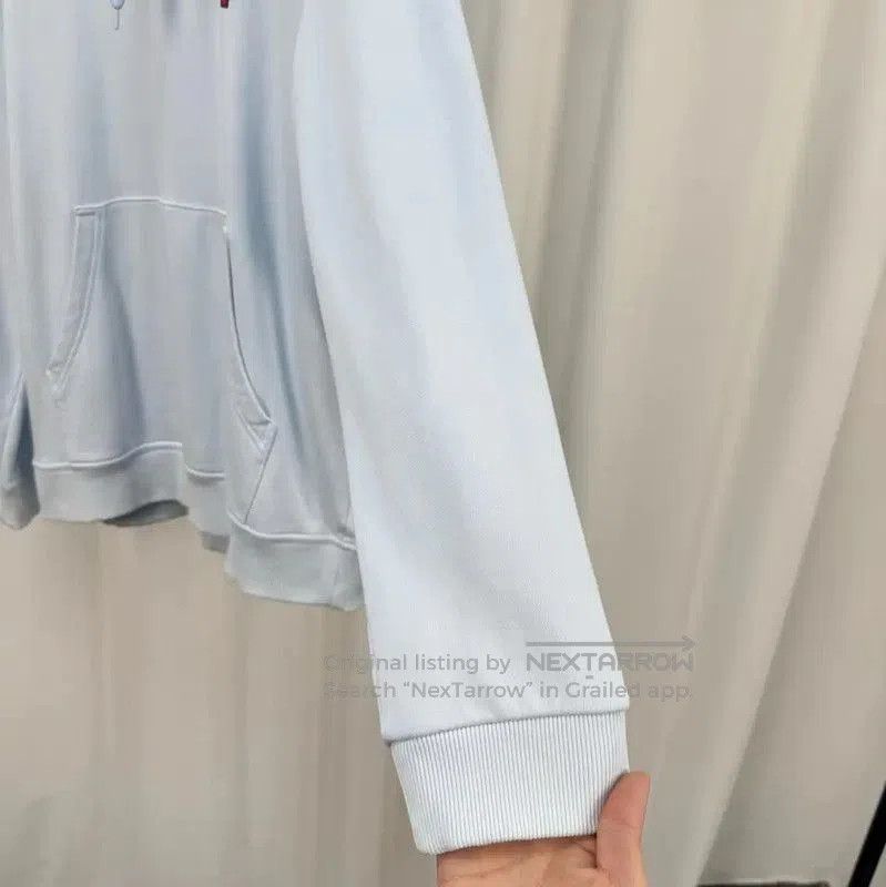 Burberry Burberry Light Blue Logo Men's Hoodie. Size US L / EU 52-54 / 3 - 4 Thumbnail