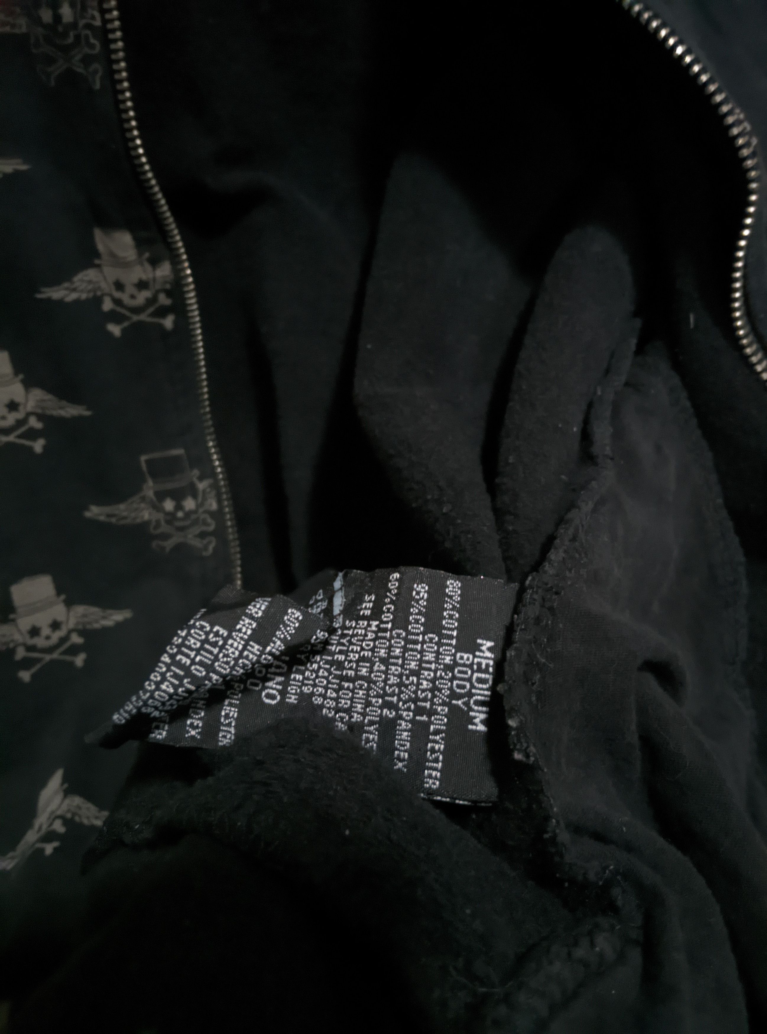 Vintage Abbey dawn scene emo y2k goth skull hoodie Size XS / US 0-2 / IT 36-38 - 11 Thumbnail