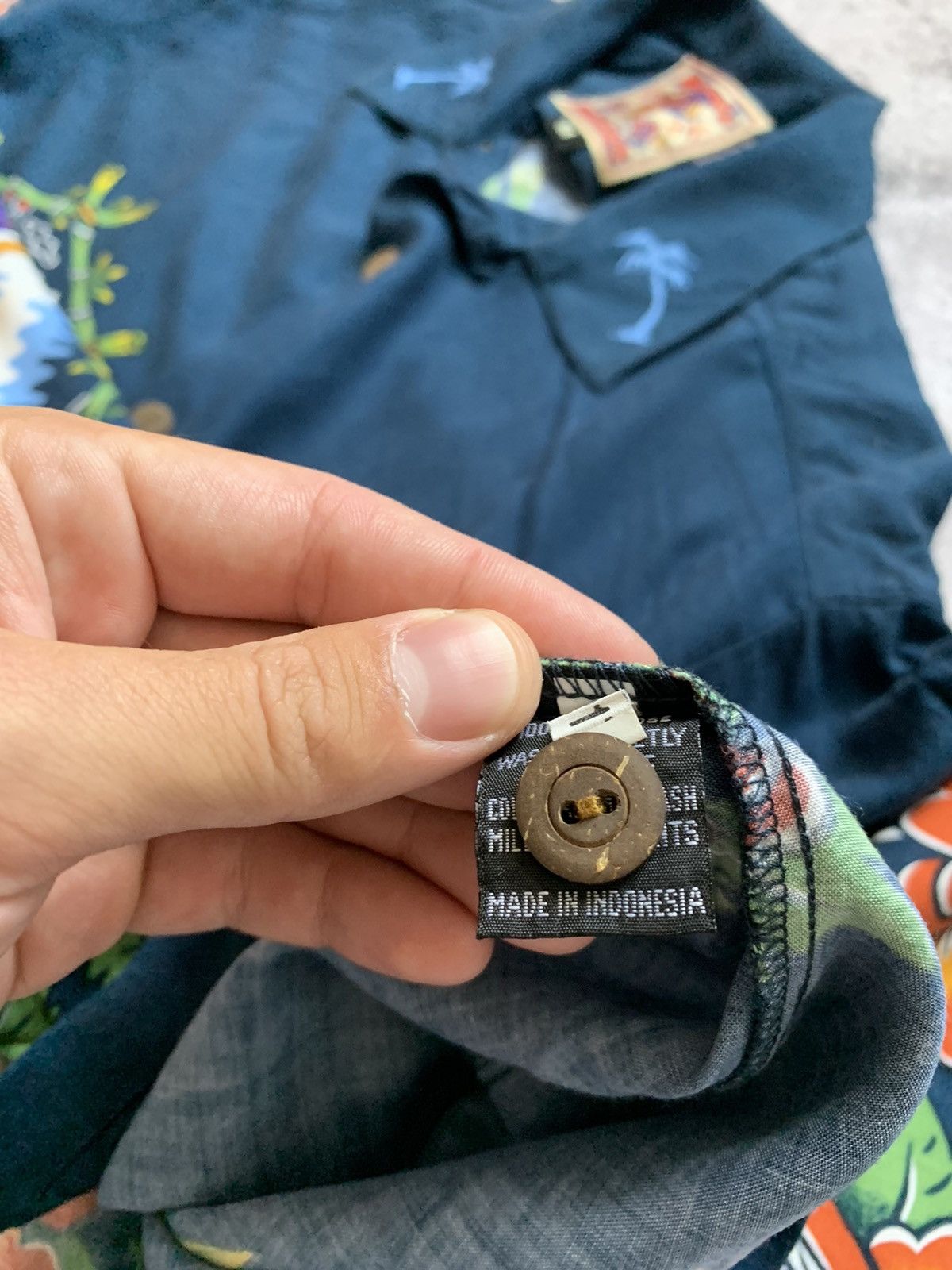Mambo × Vintage Vintage Rare Mambo Loud Shirt Head Girlskeleton Hawaii Size US M / EU 48-50 / 2 - 7 Thumbnail