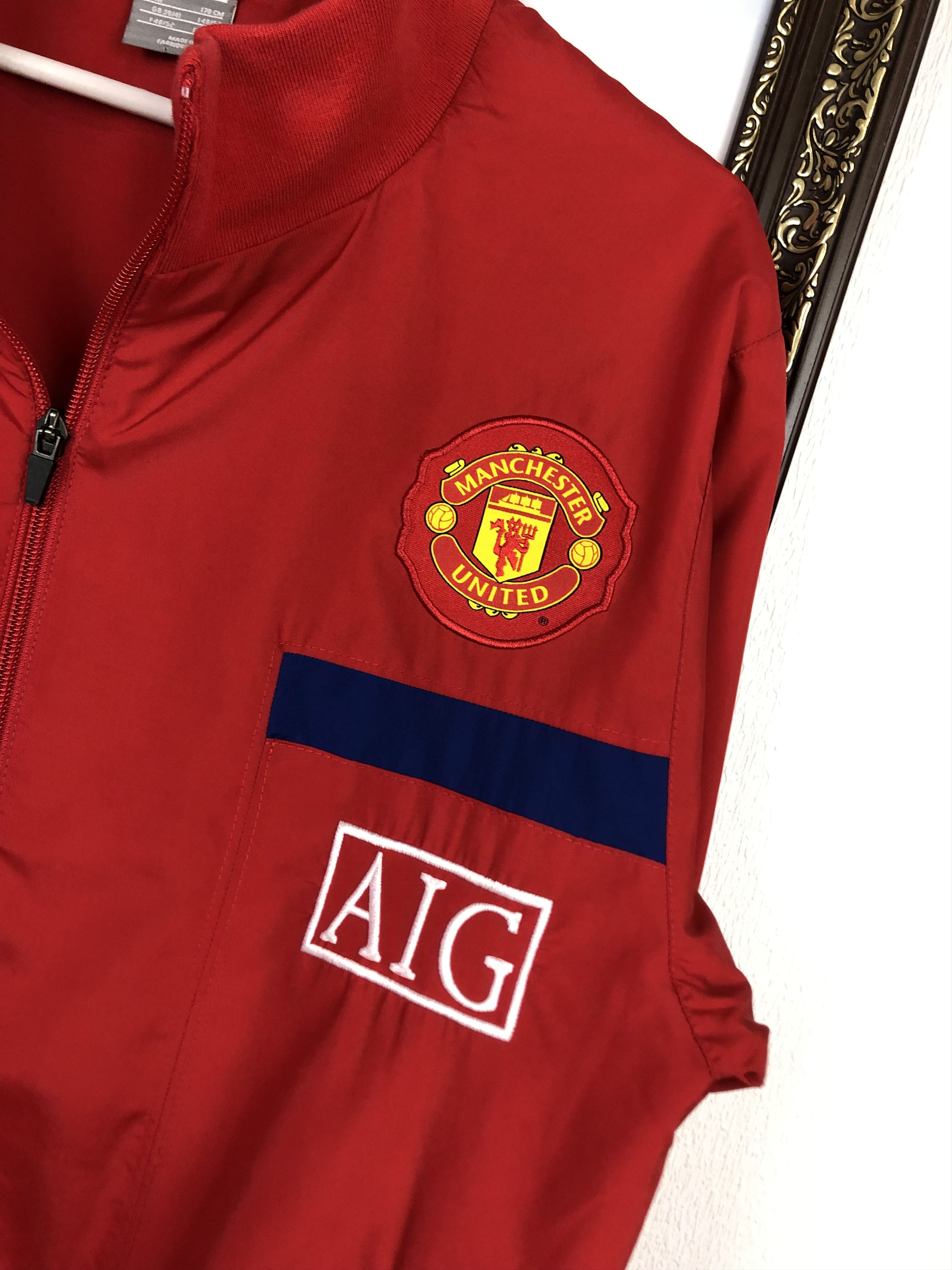 Nike Vintage Nike Manchester United Football Jacket Soccer Track Size US M / EU 48-50 / 2 - 3 Thumbnail