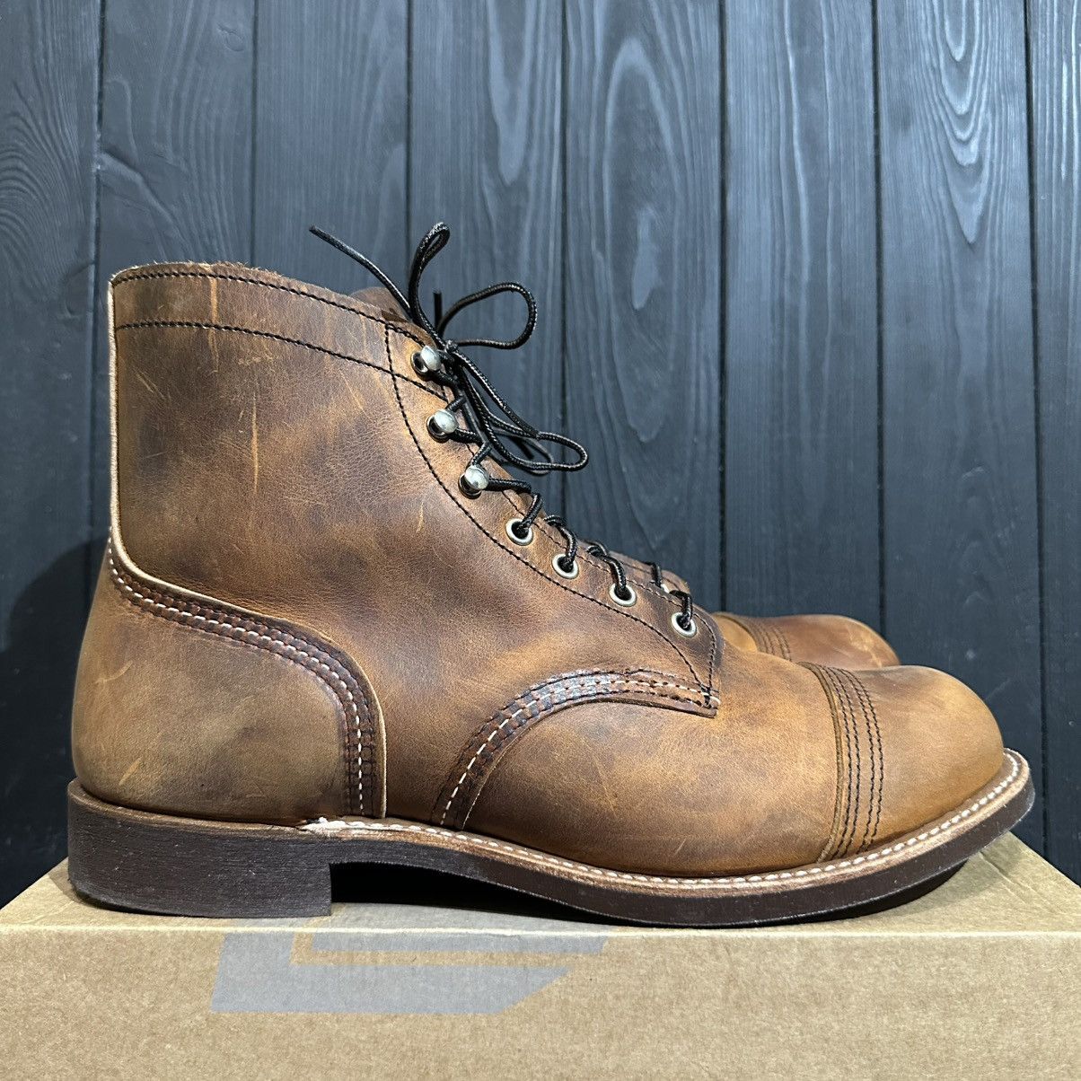 Red Wing Red Wing Iron Ranger Men’s Leather Boots Size 10.5D us 9.5uk Size US 10.5 / EU 43-44 - 1 Thumbnail