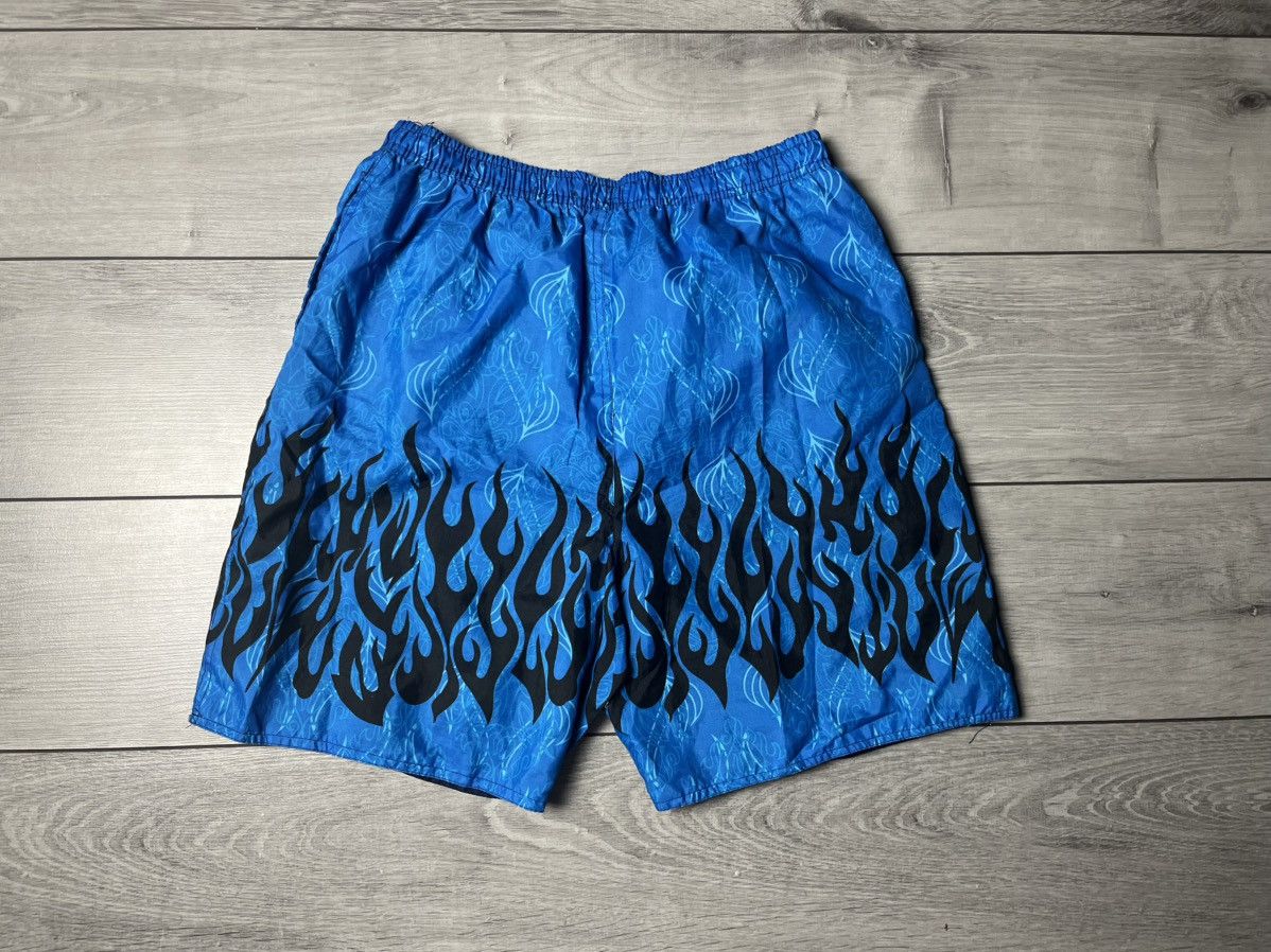 Japanese Brand Japanese Shorts Flame Double-Sided y2k size XLarge Size US 36 / EU 52 - 2 Thumbnail