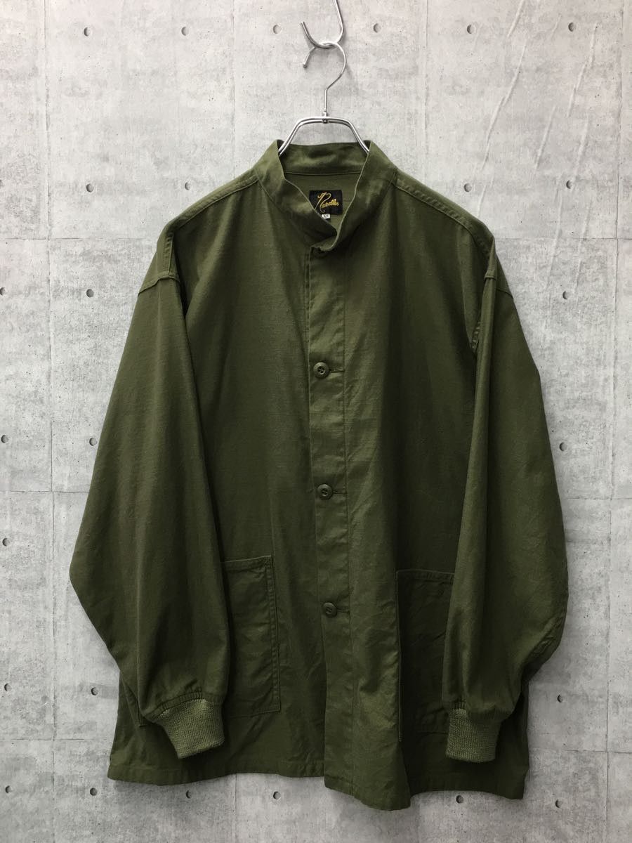 Shirt Cotton Long Sleeve Plain Button Up Army Shirt Khaki