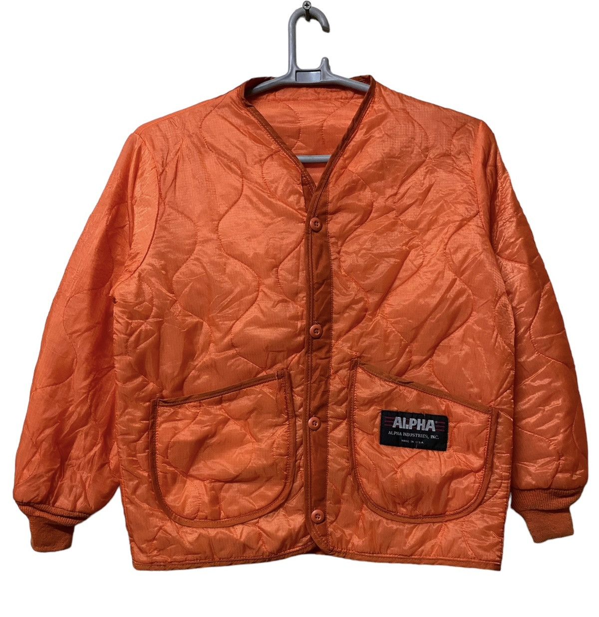 Alpha Industries × Vintage Vintage Alpha Industry Inc light Bomber Jacket Size US M / EU 48-50 / 2 - 1 Thumbnail