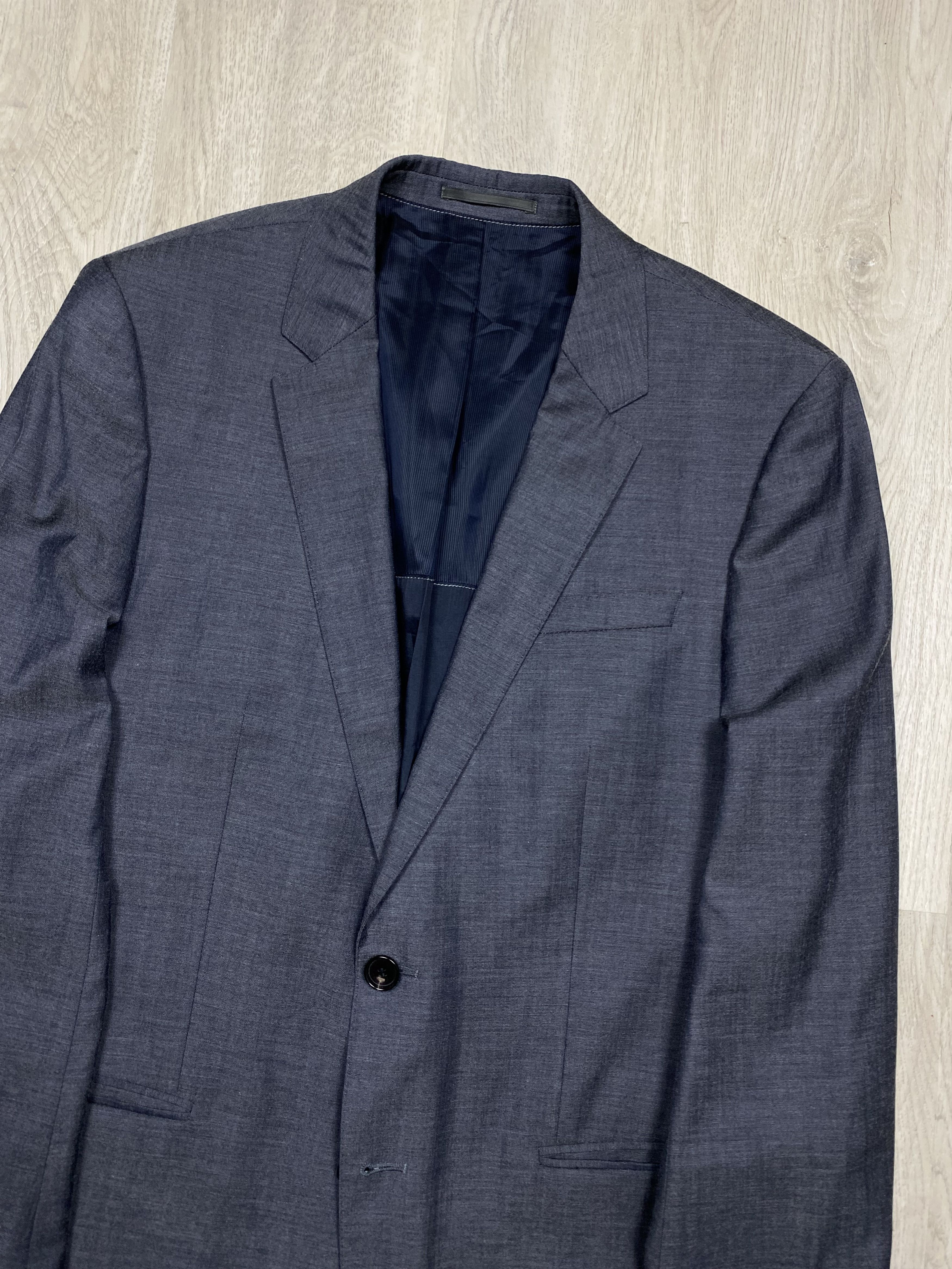 Hugo Boss Hugo Boss Vintage Mens Wool Suit 2 Buttons Blazer + Pants Size 40R - 3 Thumbnail