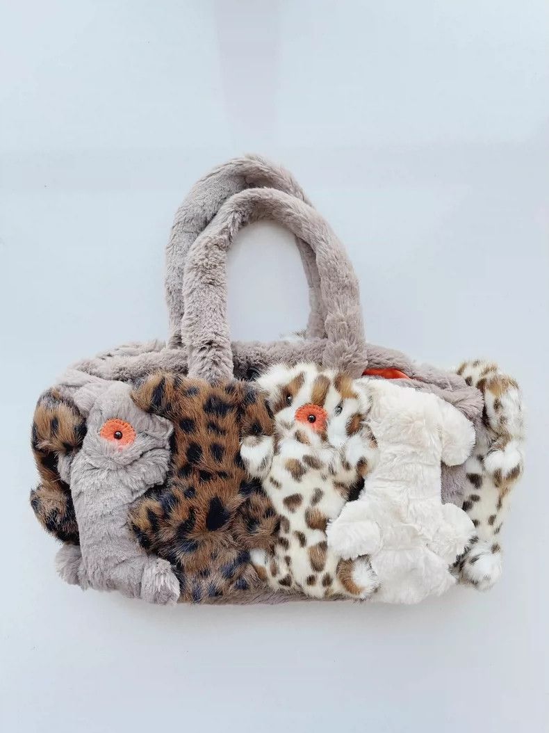 Jean Charles De Castelbajac Castelbajac Teddy Bear Handbag 2504-Nextarrow Size ONE SIZE - 1 Thumbnail