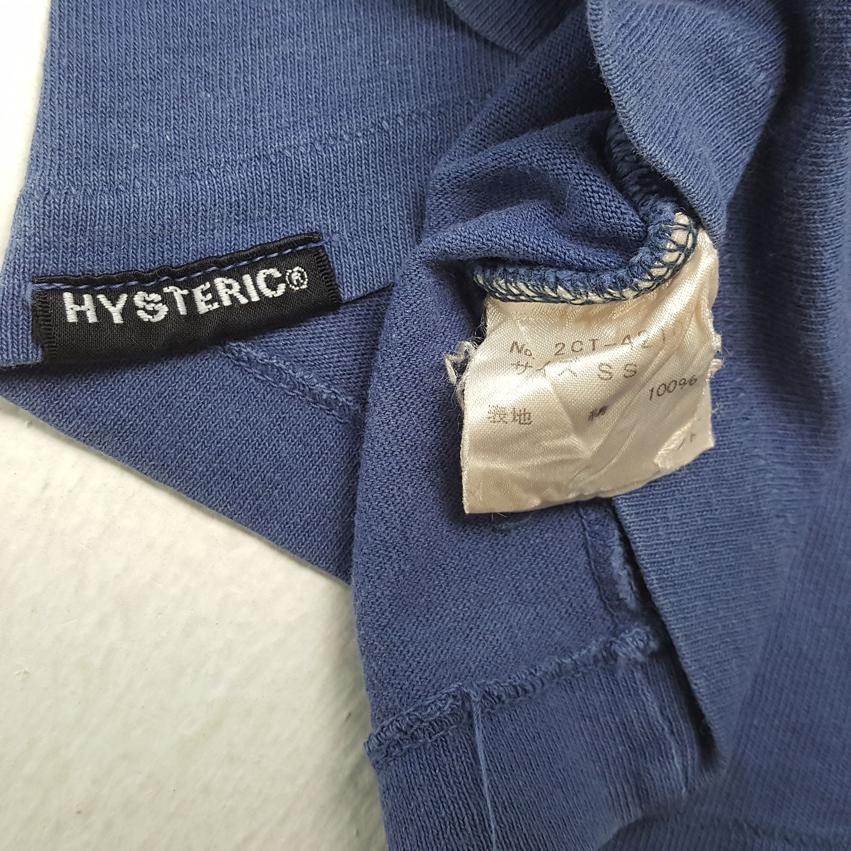 Hysteric Glamour × Japanese Brand × Vintage Vintage HYSTERIC GLAMOUR Japanese Fashion Brand T-Shirts Size XS / US 0-2 / IT 36-38 - 5 Thumbnail