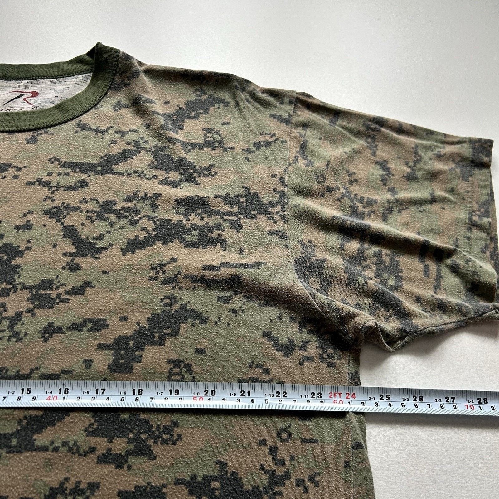 Rothco × Vintage Vintage Rothco Camo T Shirt 2XL Y2K Digital Camouflage Rare Size US XXL / EU 58 / 5 - 4 Thumbnail
