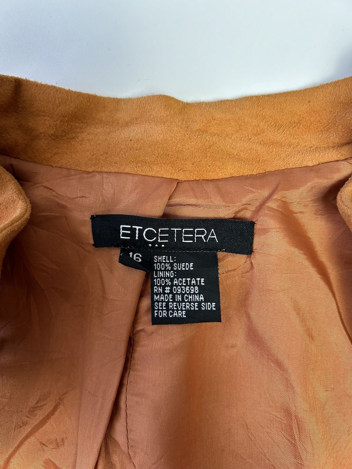 Beauty Beast × Hysteric Glamour × Japanese Brand ETCETERA SUEDED STYLE JACKET Size XL / US 12-14 / IT 48-50 - 4 Thumbnail