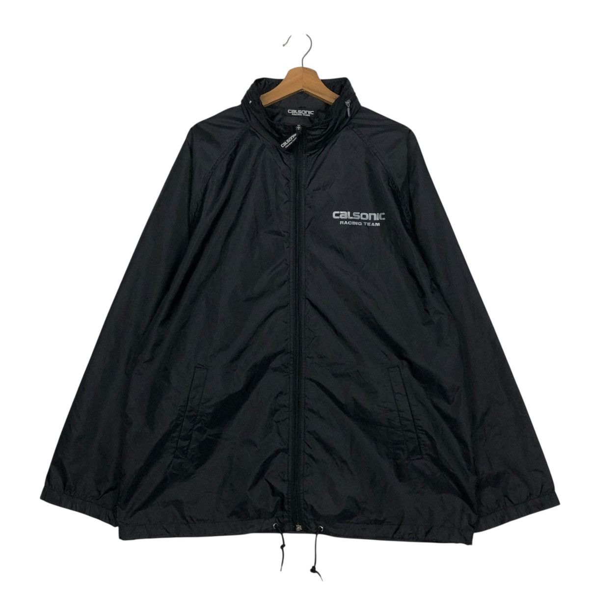 Japanese Brand 🔥VINTAGE NYLON BOMBER JACKET CALSONIC RACING BIG LOGO Size US M / EU 48-50 / 2 - 3 Thumbnail