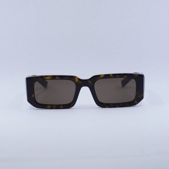Prada New Prada PR06YS 2AU8C1 Sunglasses - Havana Frame Size ONE SIZE - 3 Thumbnail