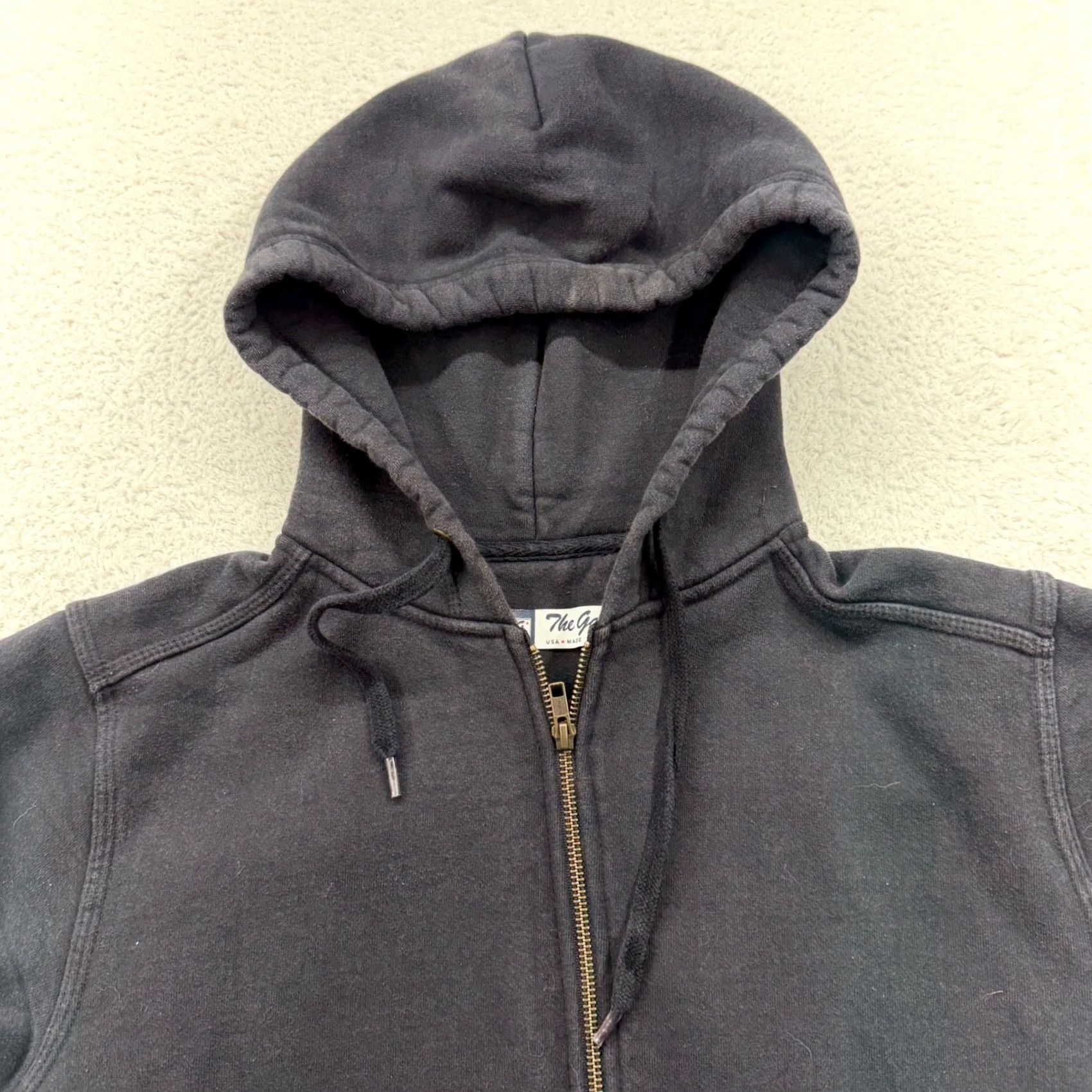 Vintage The Game Full Zip Hoodie Mens Black Heavyweight Fleece USA Made Large Boys Mens? Size US L / EU 52-54 / 3 - 2 Thumbnail