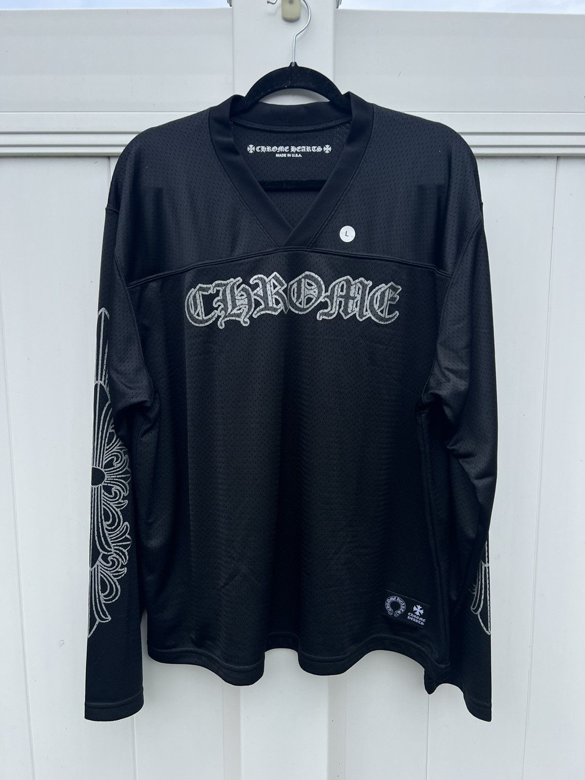 Chrome Hearts Mesh Jersey Black | Grailed