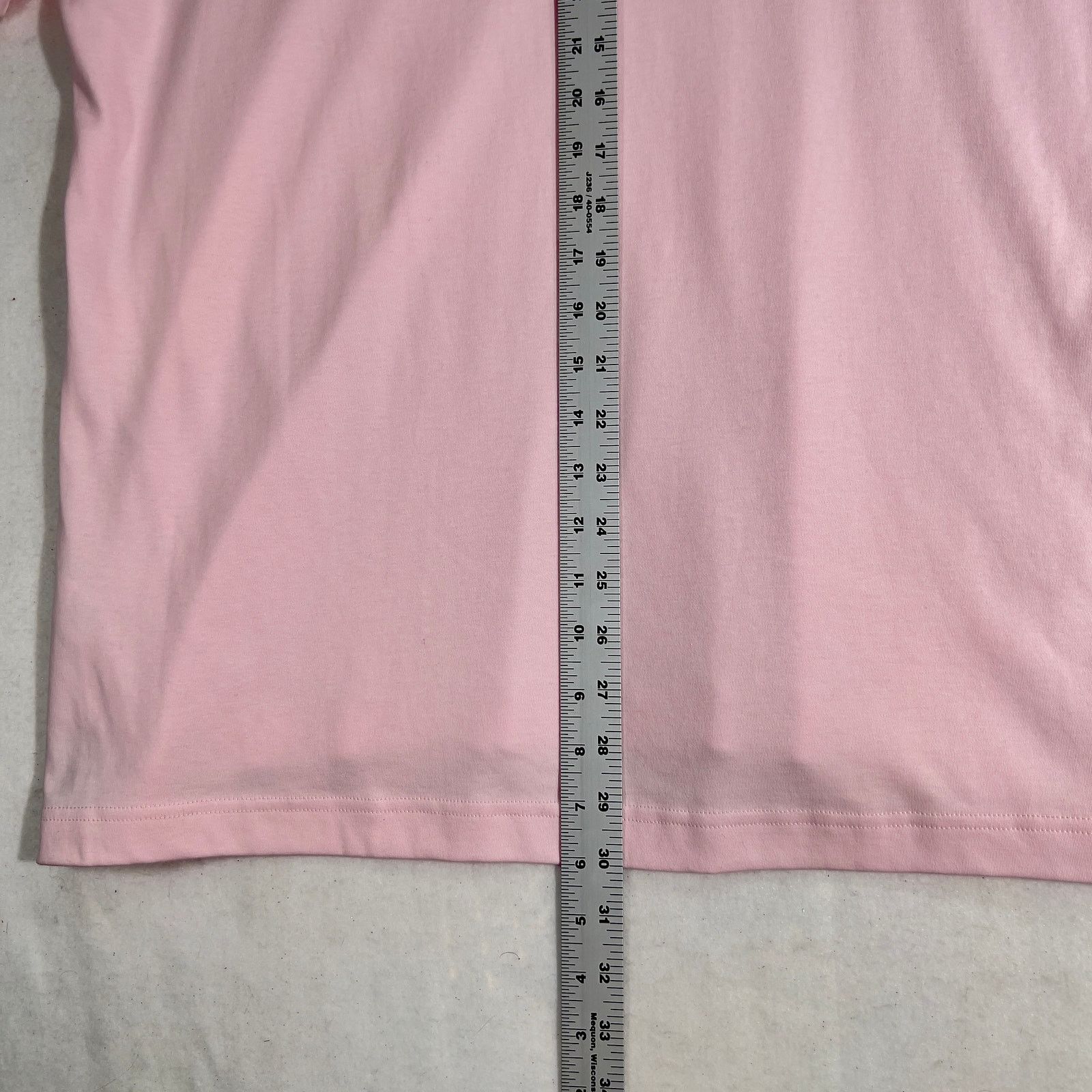 Tommy Hilfiger Tommy Hilfiger Henley Polo Shirt XL Custom Fit Pink Cotton Size US XL / EU 56 / 4 - 7 Thumbnail