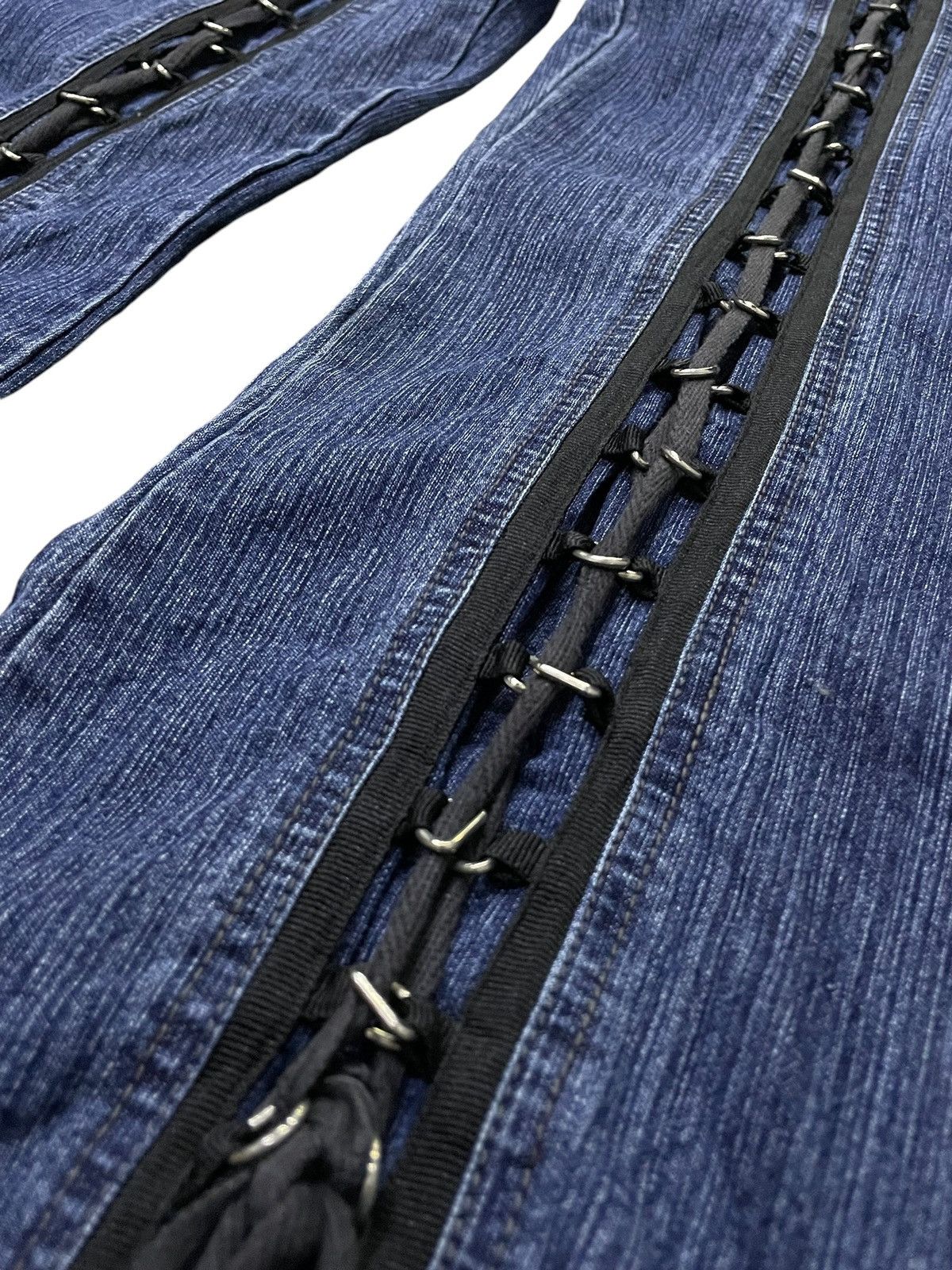Other Clash Jeans Archive Bondage Junya Style Flare Denim Size US 33 - 10 Thumbnail