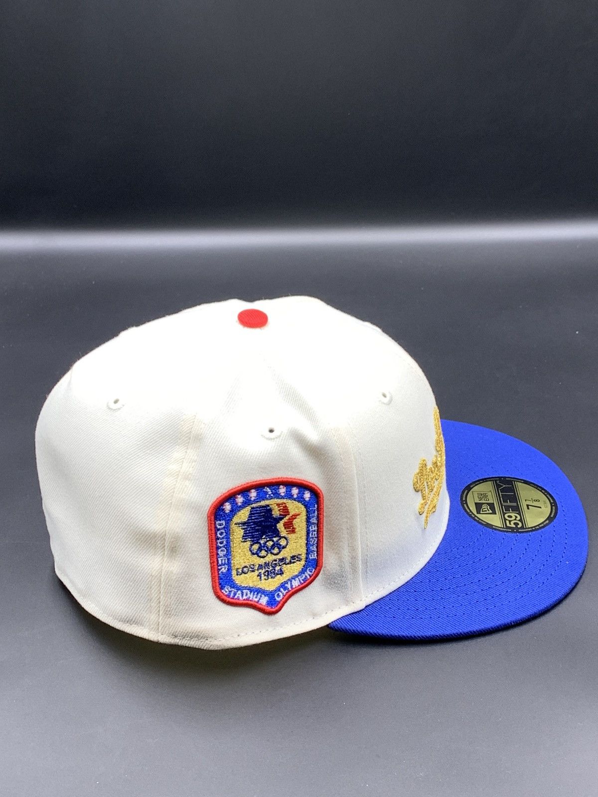 New Era LOS ANGELES DODGERS 1984 OLYMPIC OFF WHITE SIZE 7 7/8 Size ONE SIZE - 3 Thumbnail