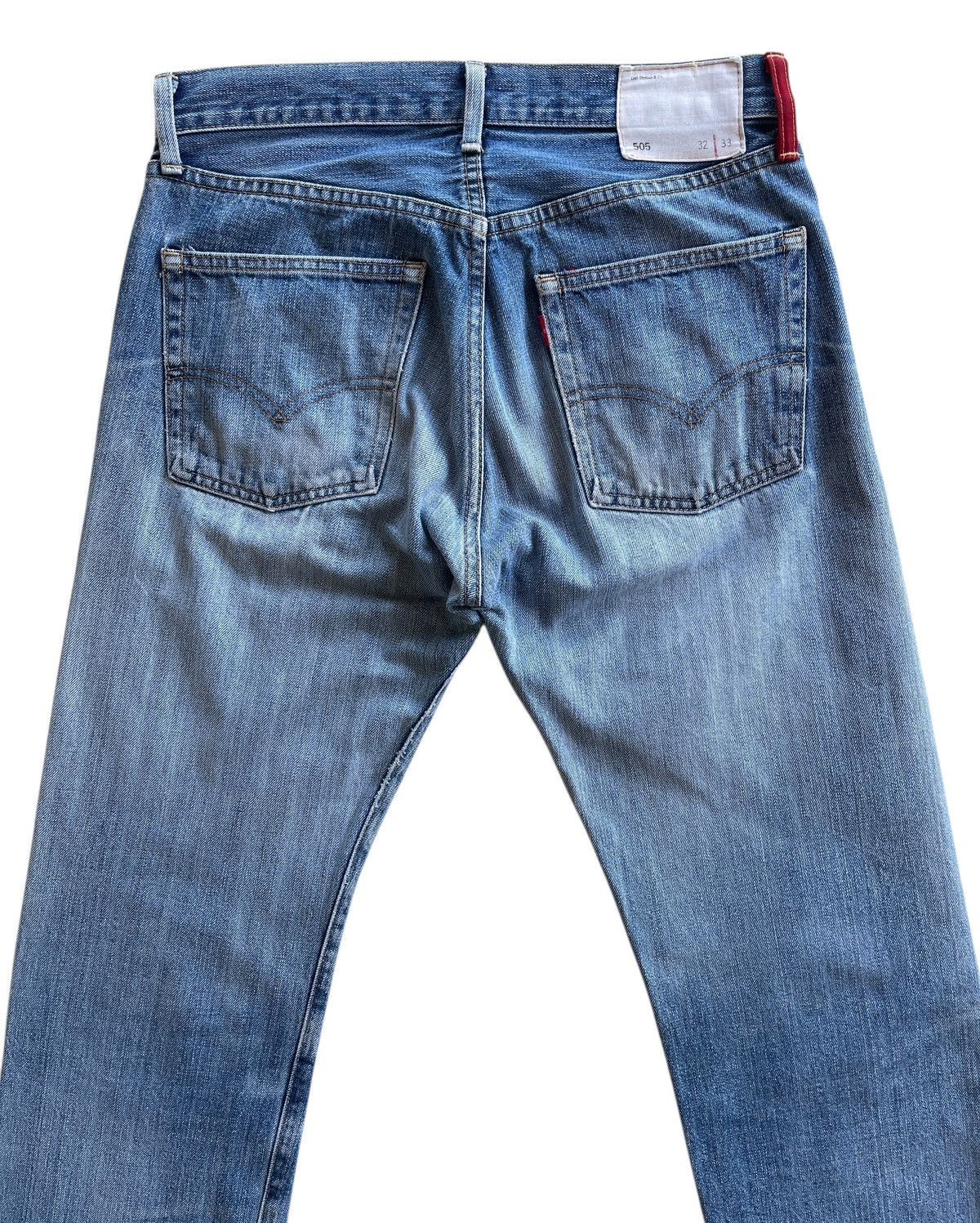 Levi's Vintage Clothing Vintage Levis Ripped Distressed Denim Size US 30 / EU 46 - 4 Thumbnail