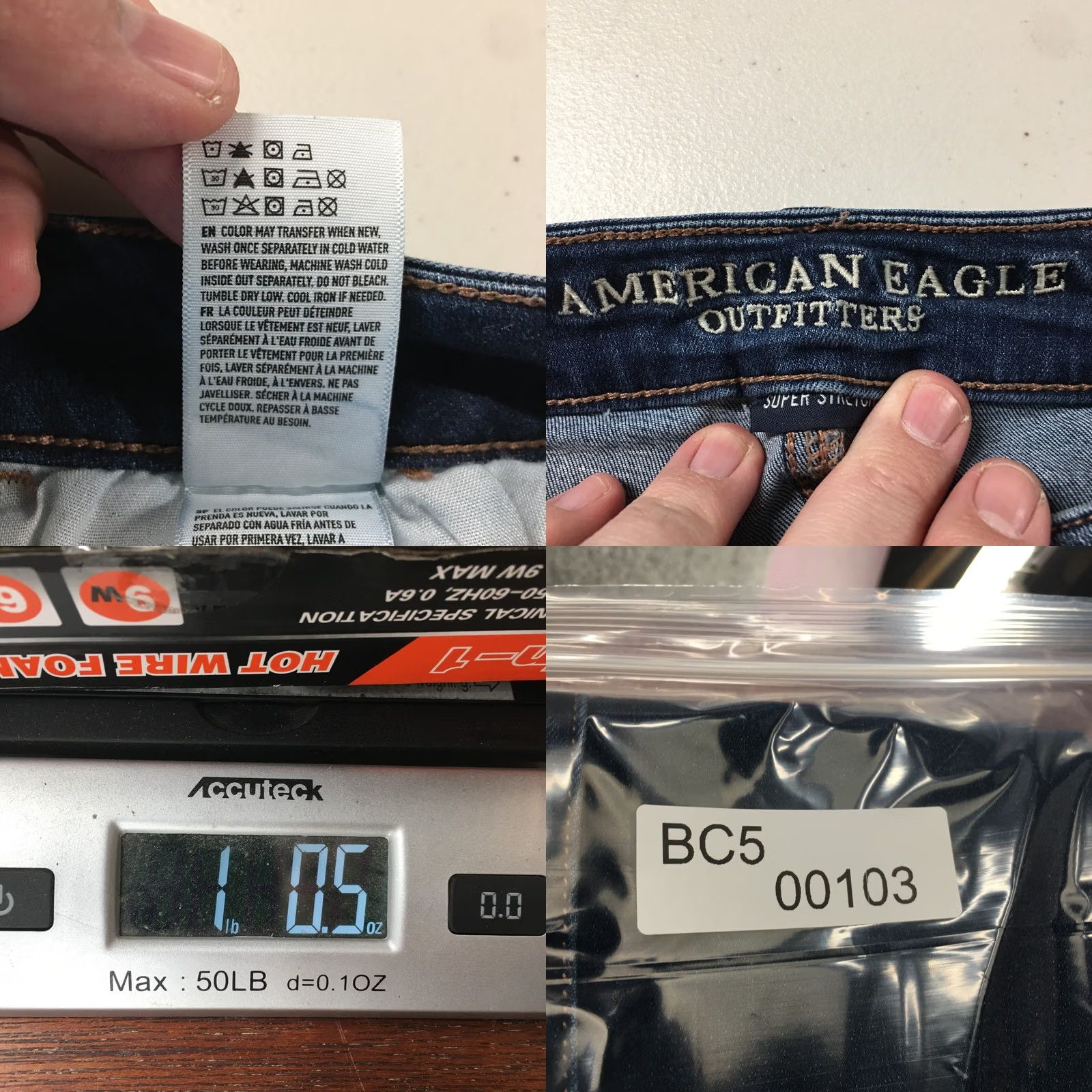 American Eagle Outfitters American Eagle Outfitters Jeans Womens 6L Jegging Blue Denim Casual Regular Waist 29 Inseam 29.5 Shoes? Size 28" / US 6 / IT 42 - 11 Thumbnail