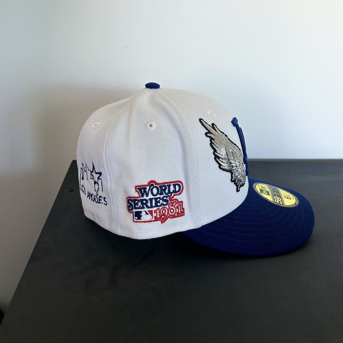 New Era *6 7/8* 1-of-1 NEW ERA Los Angeles Dodgers Exclusive Fitted Size ONE SIZE - 5 Thumbnail