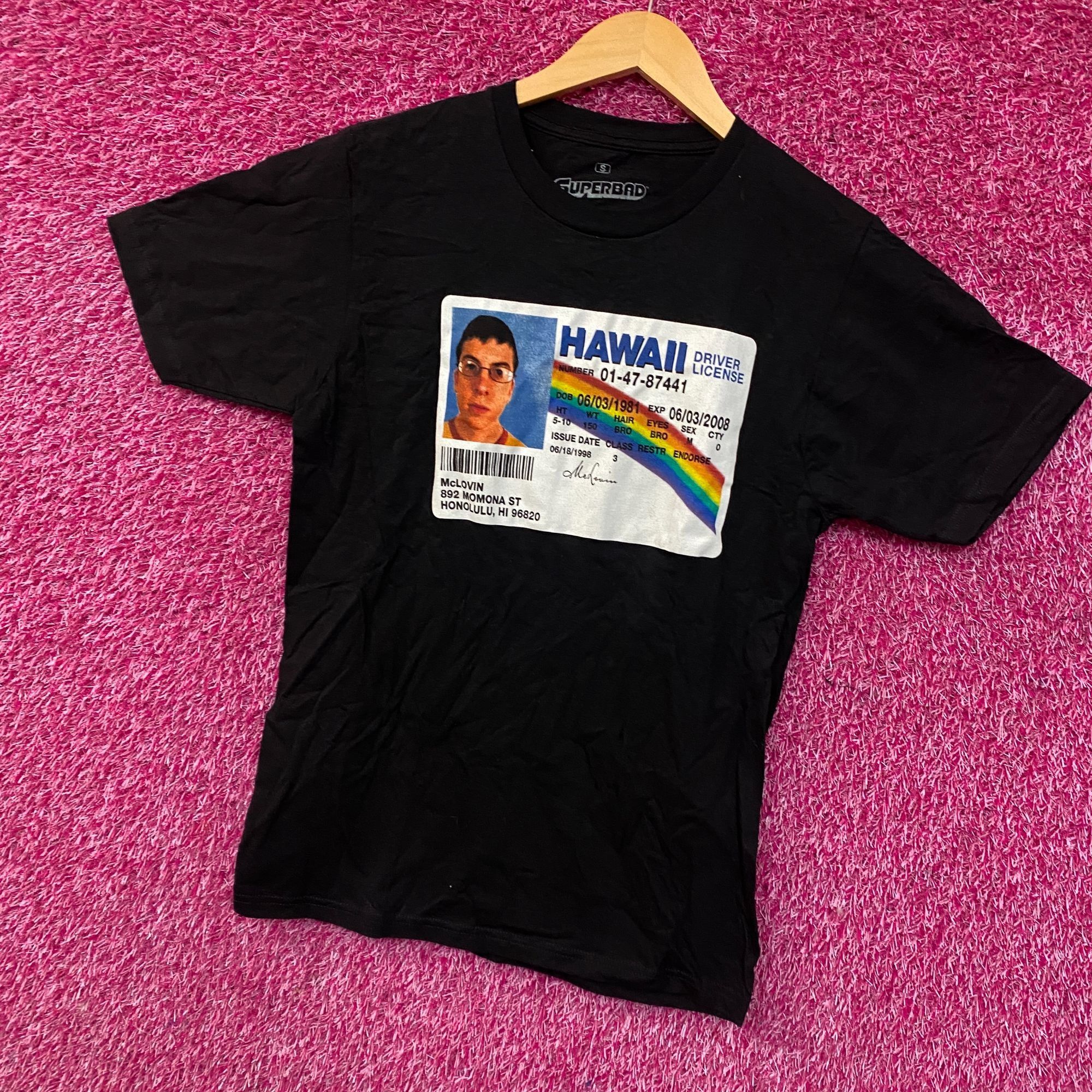 Ripple Junction Ripple Junction Superbad McLovin Driver License Graphic T-Sh Size US S / EU 44-46 / 1 - 3 Thumbnail