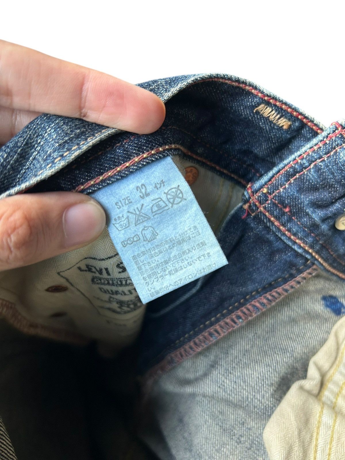 Kapital Flare Vintage Levis Hippies Style Distressed Denim Jeans Size US 34 / EU 50 - 7 Thumbnail