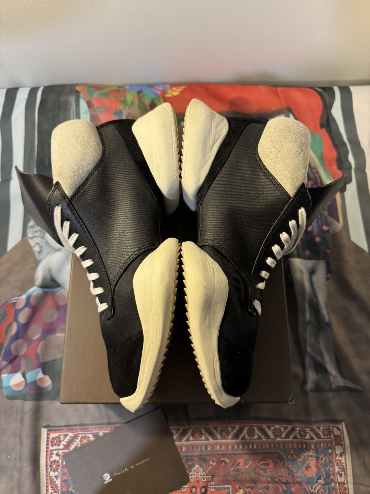 Adidas RICK OWENS X Adidas Tech RUNNER Size US 9.5 / EU 42-43 - 8 Thumbnail