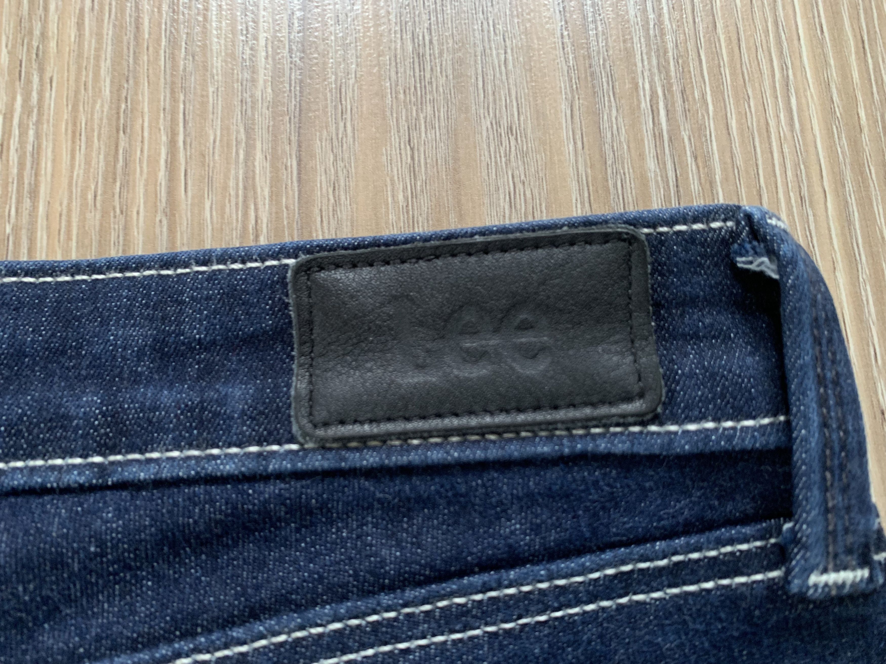 Lee Lee Womens Navy Blue Stretch Jeans Size 32" / US 10 / IT 46 - 8 Thumbnail