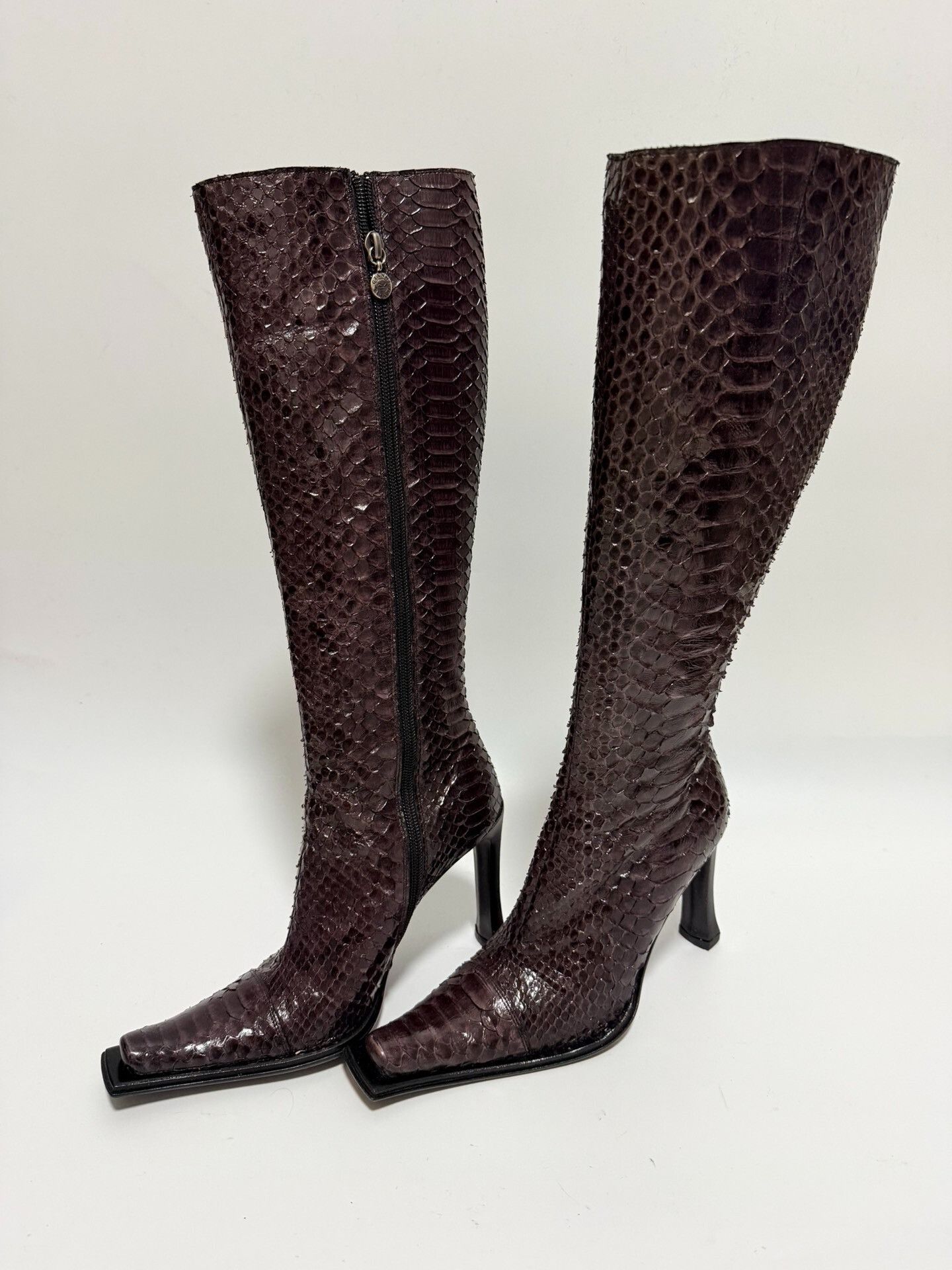 Other GIANNI BRAVO Italian Snake Skin Boots Size US 5.5 / IT 35.5 - 1 Thumbnail