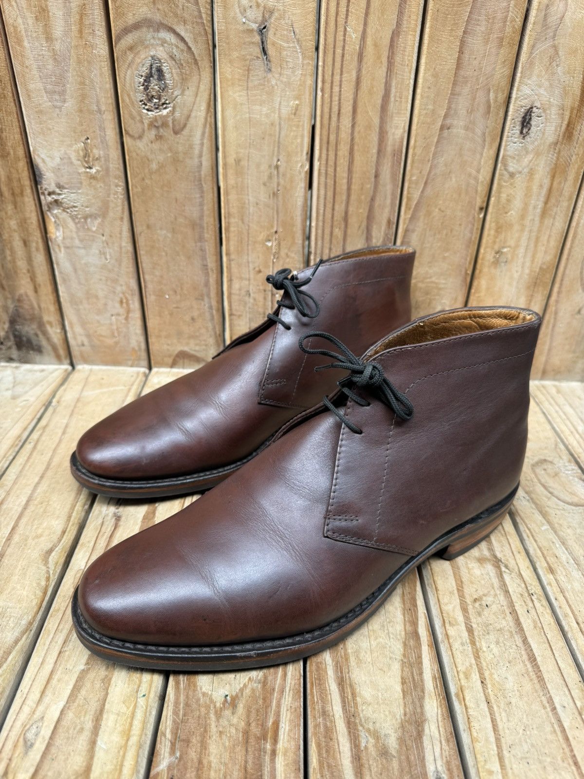 Loake Loake Shoemakers brown Men’s Chukka leather boots US 10 F Size US 10 / EU 43 - 8 Thumbnail