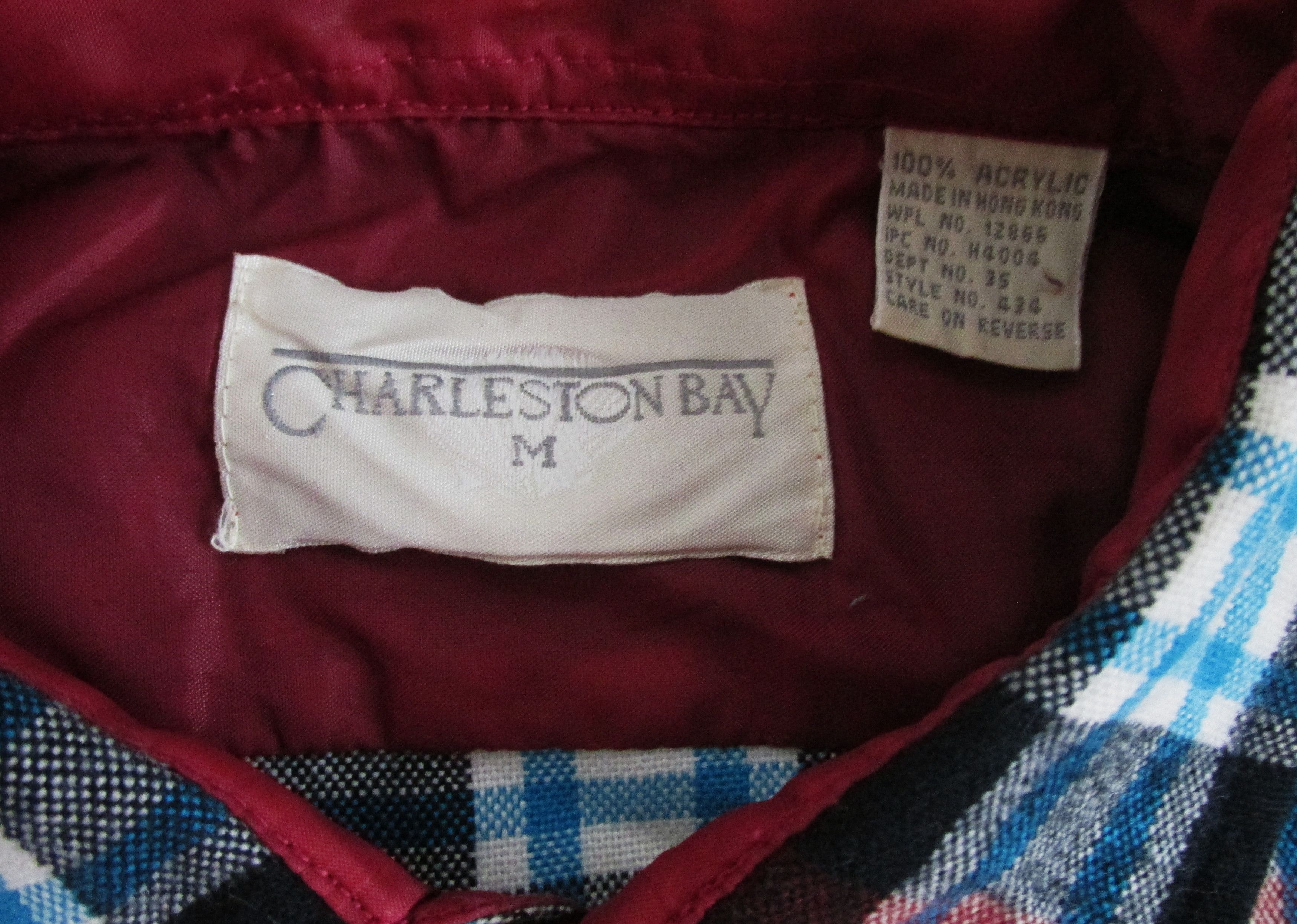 Other Charleston Bay Men's Acrylic Flannel Shirt Size Medium Size US M / EU 48-50 / 2 - 2 Thumbnail