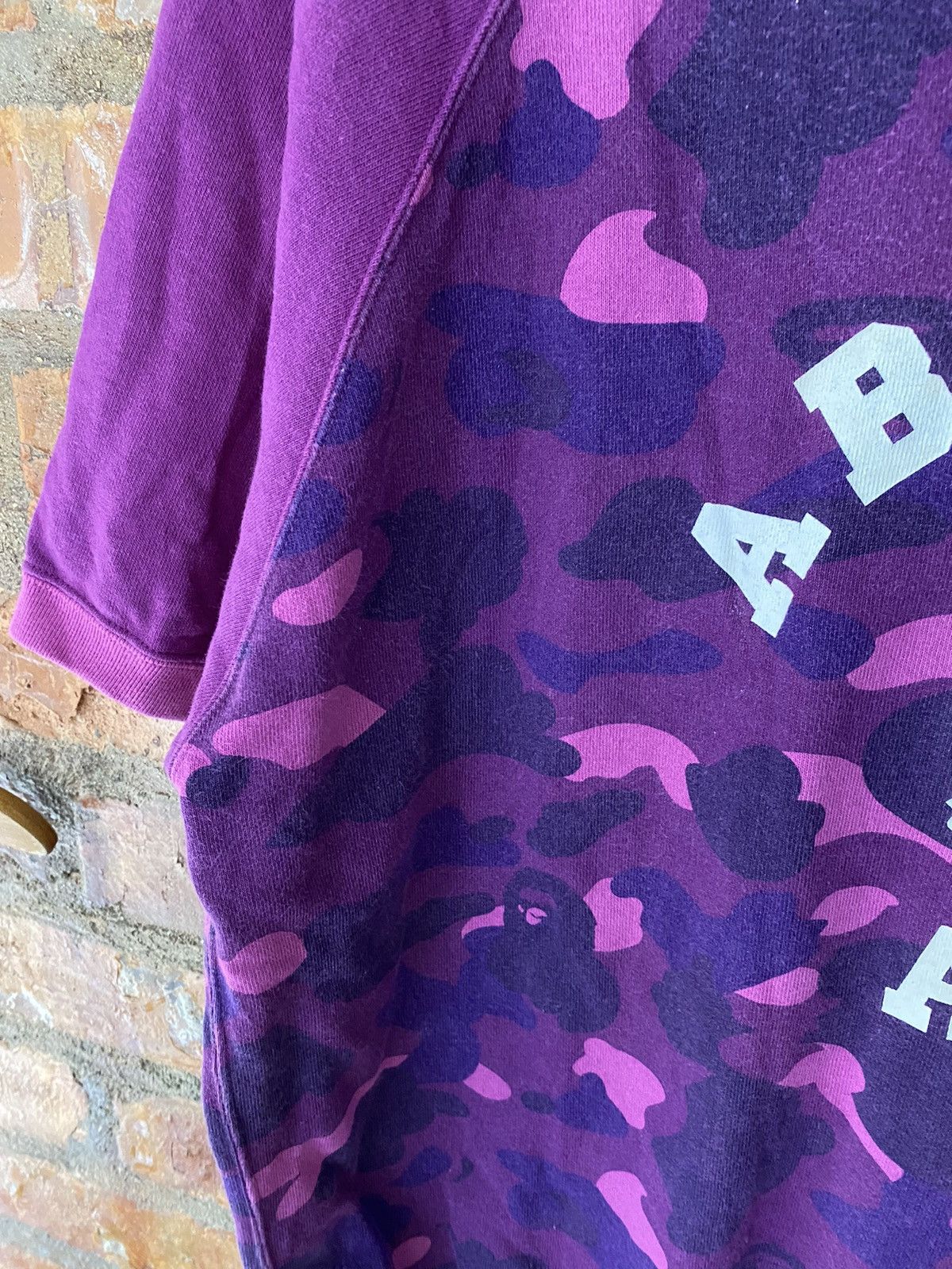Bape × Nigo 2005 Bape Collage ABC purple camo Size US L / EU 52-54 / 3 - 6 Thumbnail