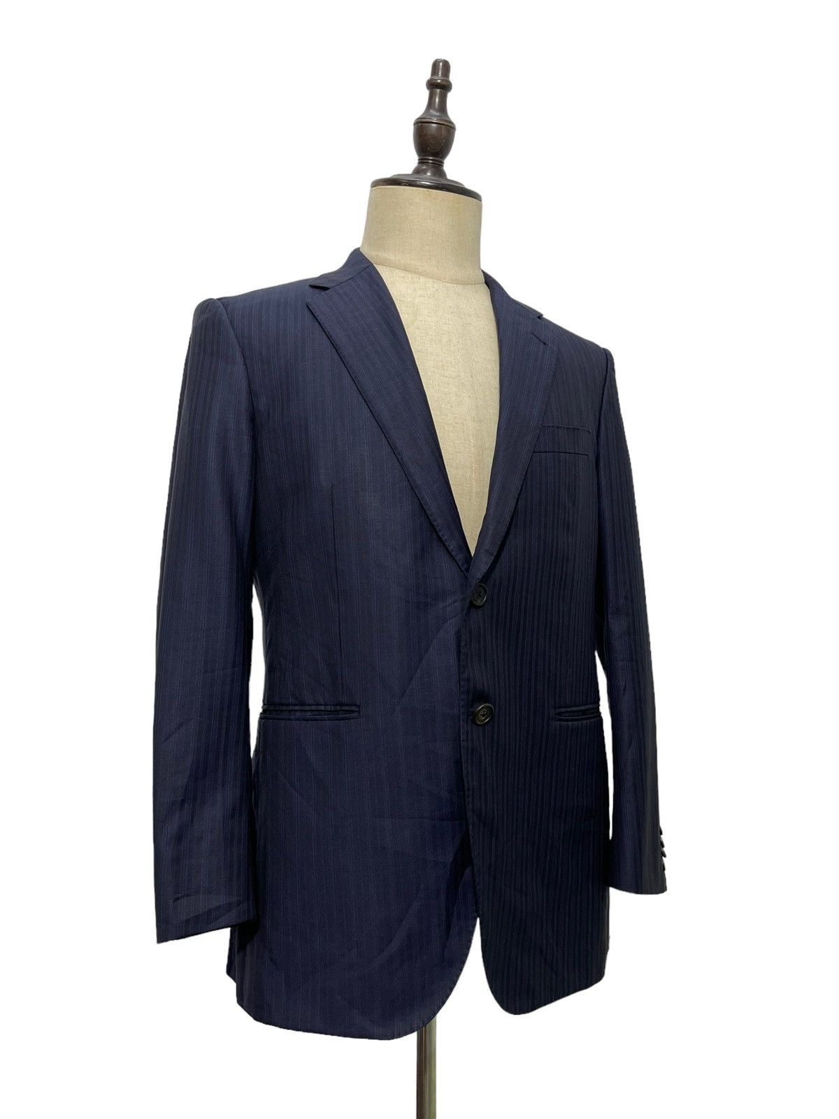 Loro Piana Slim Paul Smith x Loro Piana Striped Wool Blazer 5🟩3 Size US M / EU 48-50 / 2 - 1 Thumbnail