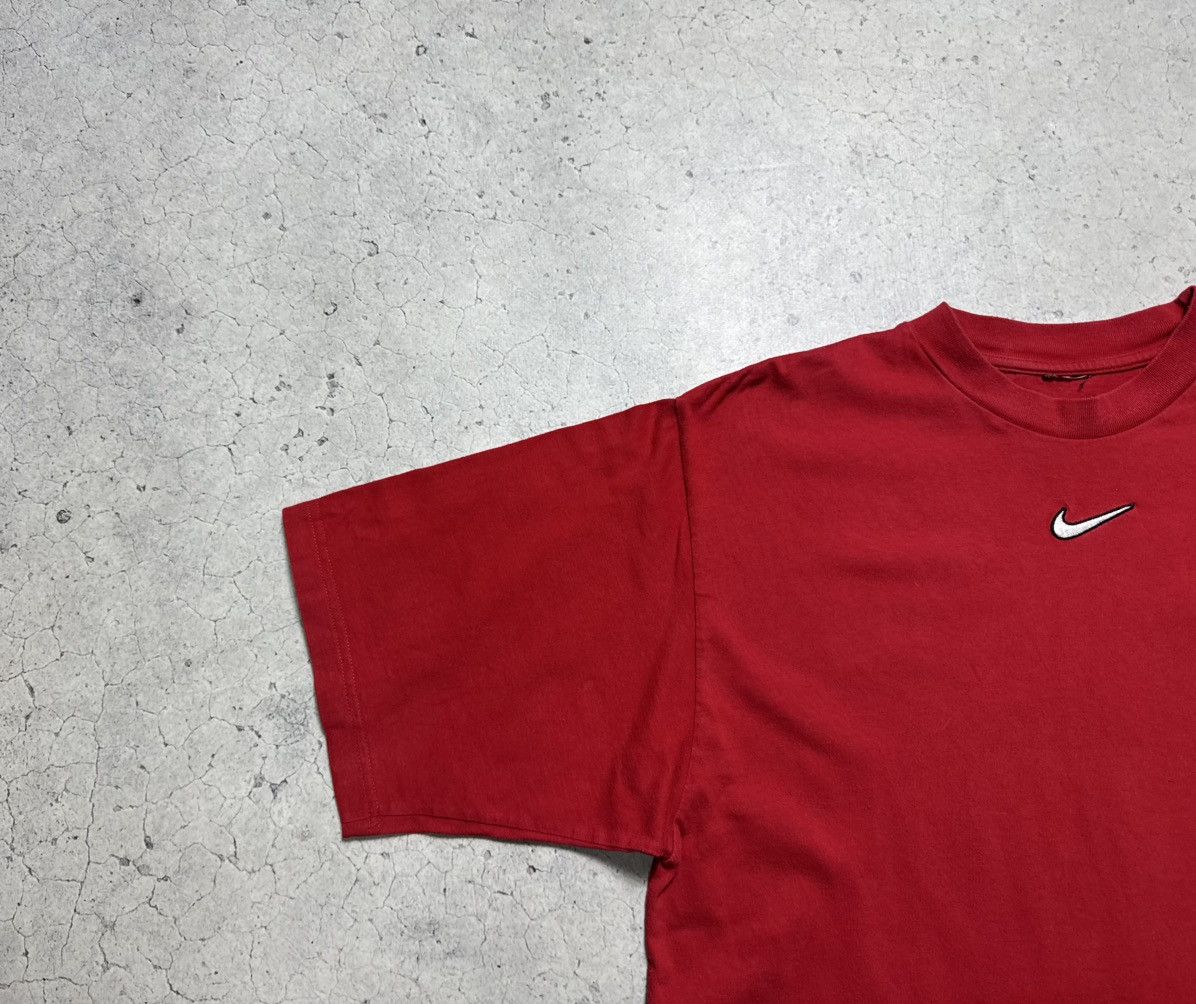 Nike Nike Vintage 90’s Centr Swoosh Shirt Size US XL / EU 56 / 4 - 3 Thumbnail