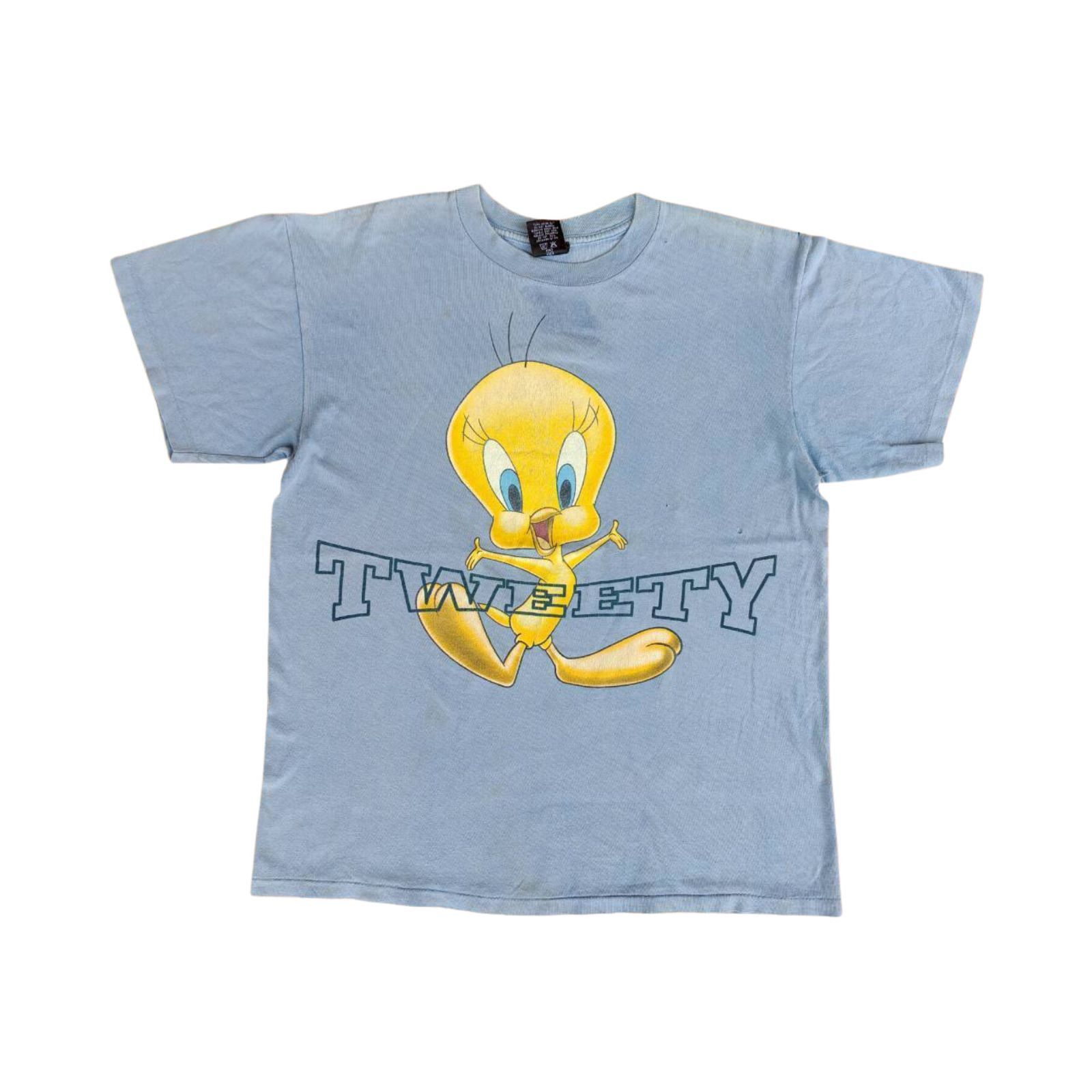 Other 1996 Tweety Looney Tunes Vintage T Shirt Single Stitch Size US L / EU 52-54 / 3 - 1 Thumbnail