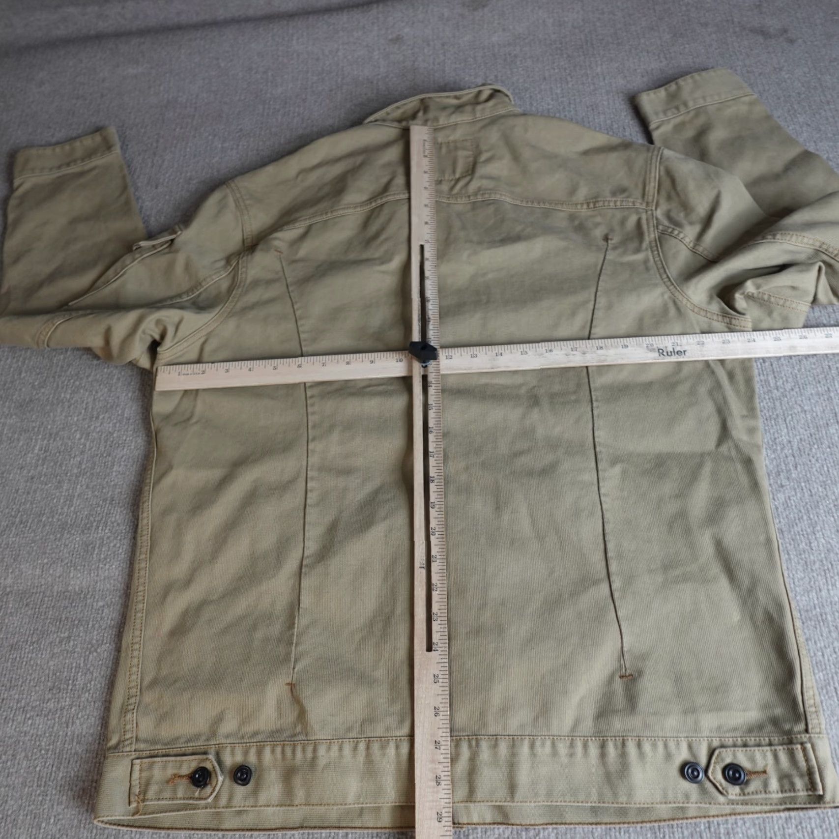 Levi's Levi's Jacket 2XL Beige Trucker Corduroy Button Front Zip 70167 Mens Regular Corduroy Biker Fall Winter Spring Casual Workwear Size US XXL / EU 58 / 5 - 4 Thumbnail