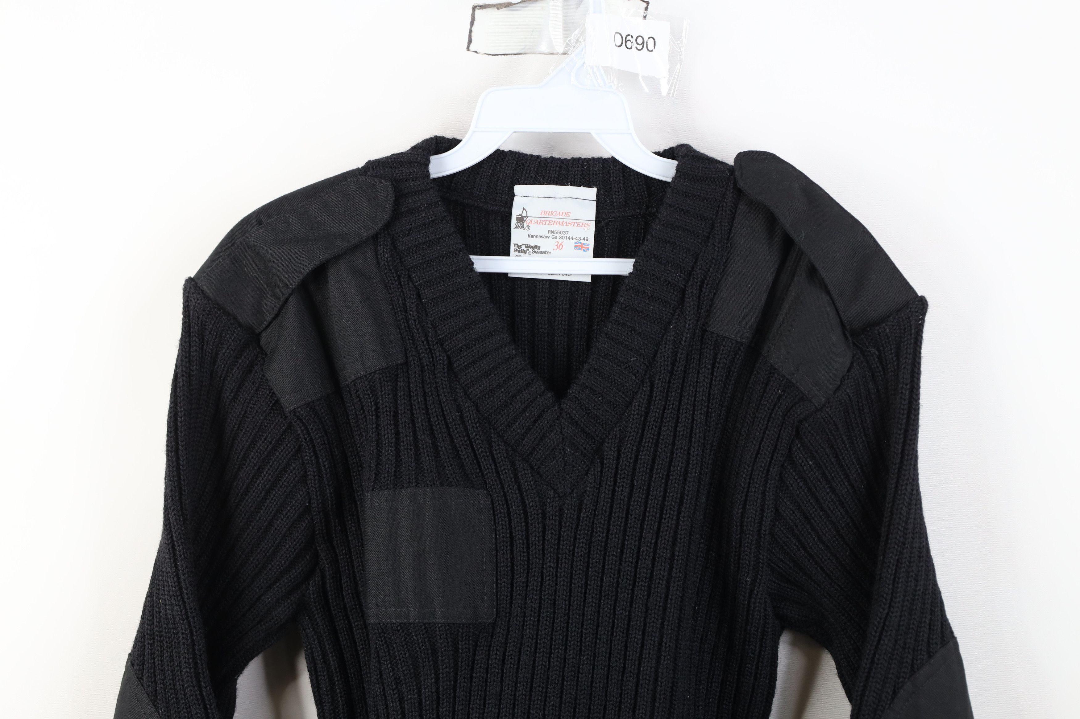 Vintage Vintage 90s Streetwear Wool Knit Commando Military Sweater Size US L / EU 52-54 / 3 - 2 Thumbnail