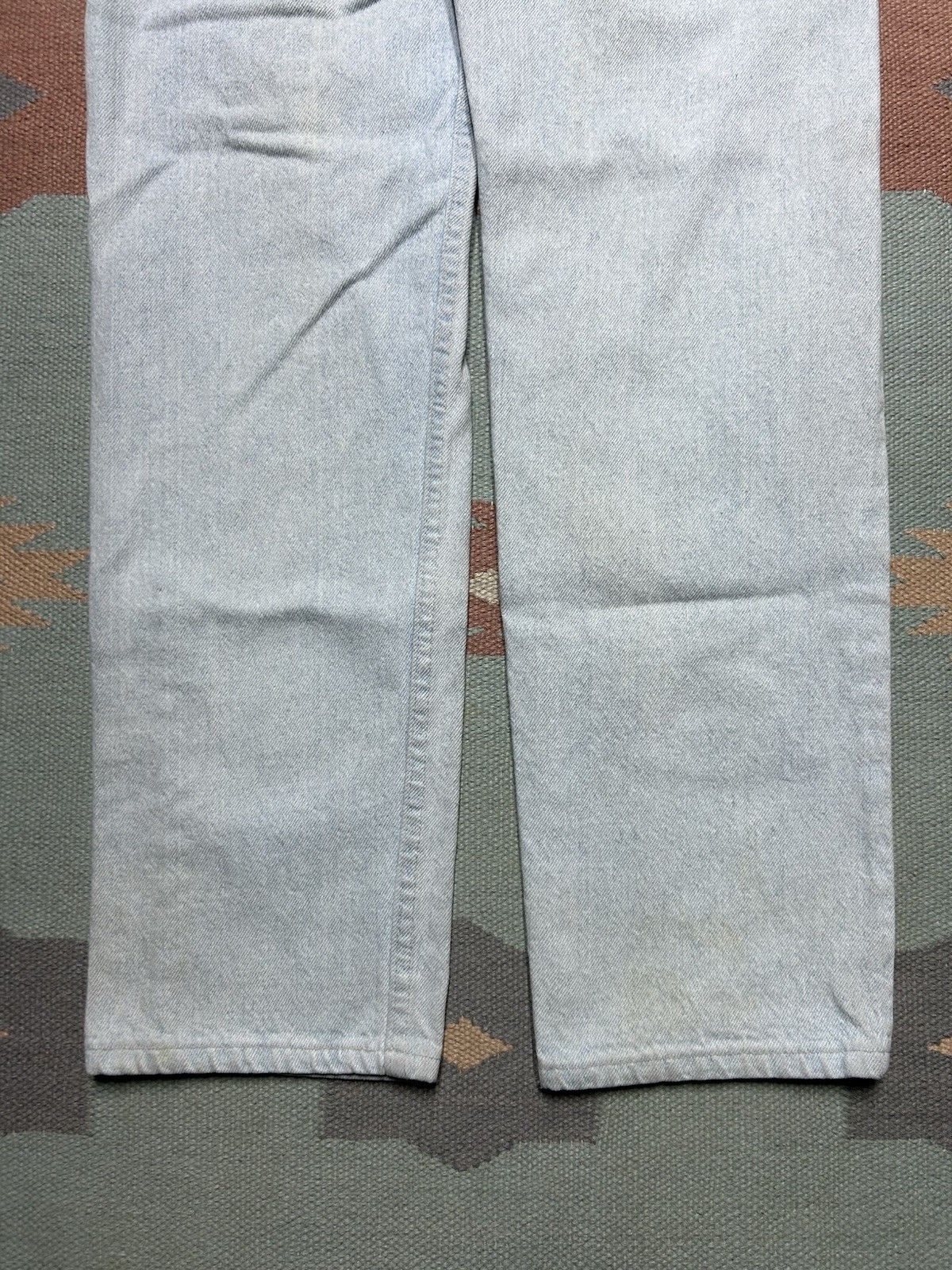 Vintage Vtg 80s Levi’s 505 jeans light wash straight made USA 34x32 Size US 34 / EU 50 - 2 Thumbnail