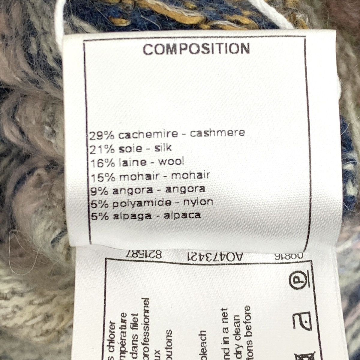Chanel Chanel Rome Series Striped Long Sleeve Knit Sweater K26WX Size L / US 10 / IT 46 - 8 Thumbnail