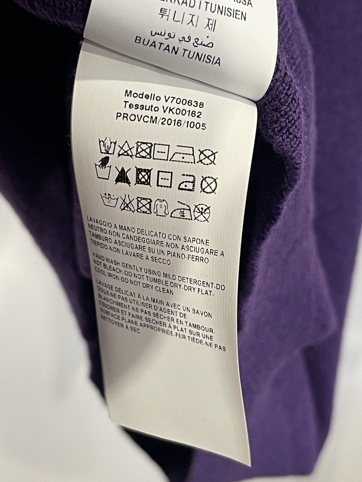 Versace Gianni Versace sweater woman purple knit wool rare Size M / US 6-8 / IT 42-44 - 9 Thumbnail