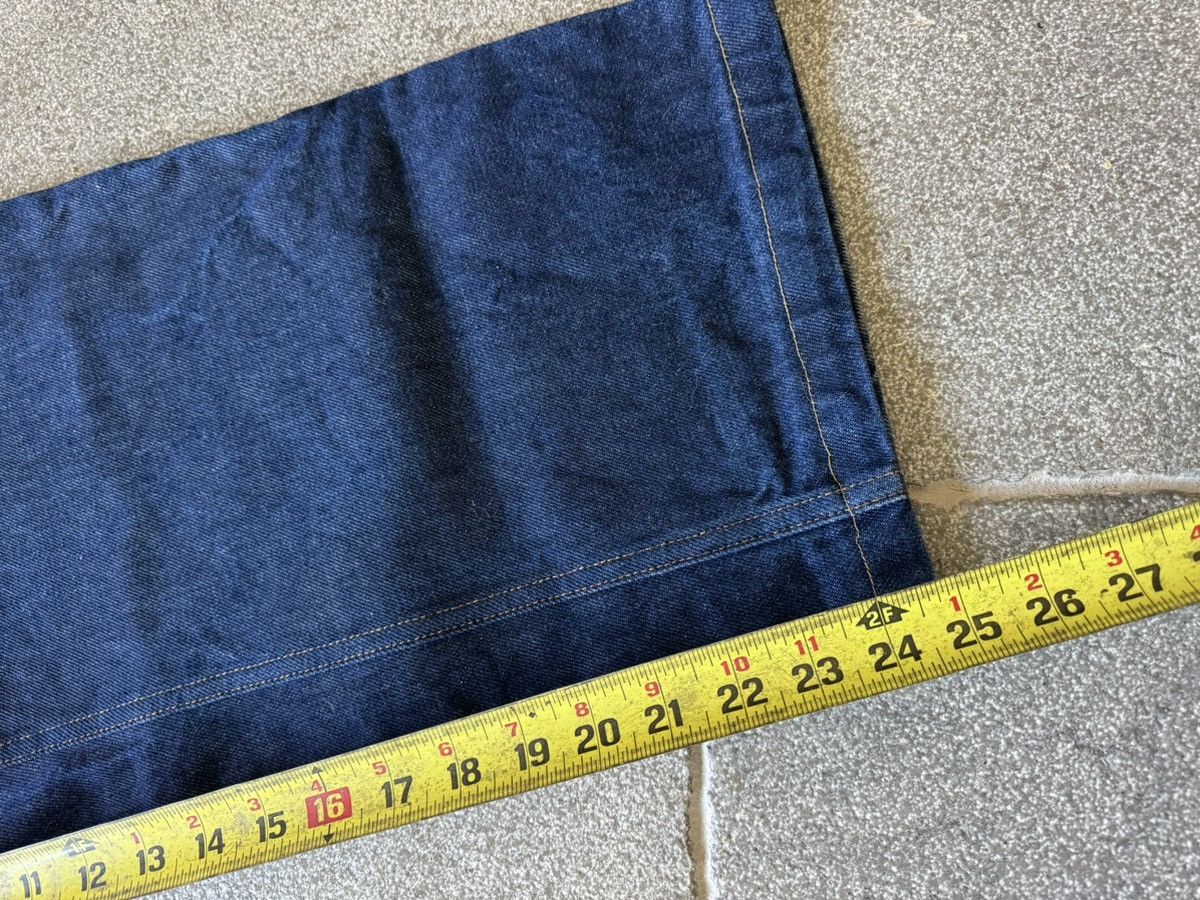 CARSON WACH Straight Leg Raw Indigo Denim Size US 32 / EU 48 - 10 Thumbnail