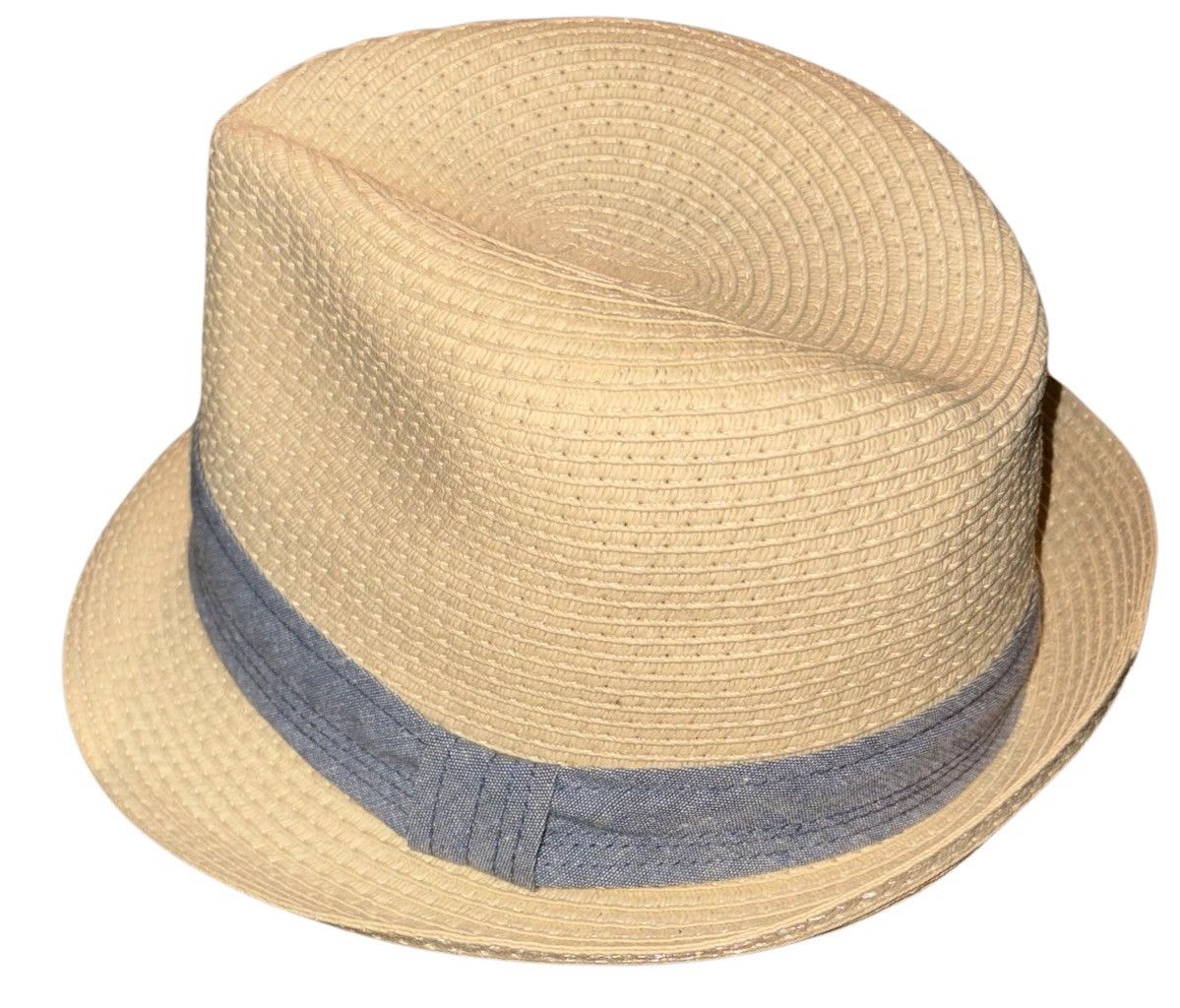 Daniel Cremieux Cremieux Straw Raffia Fedora NEW Size ONE SIZE - 8 Thumbnail