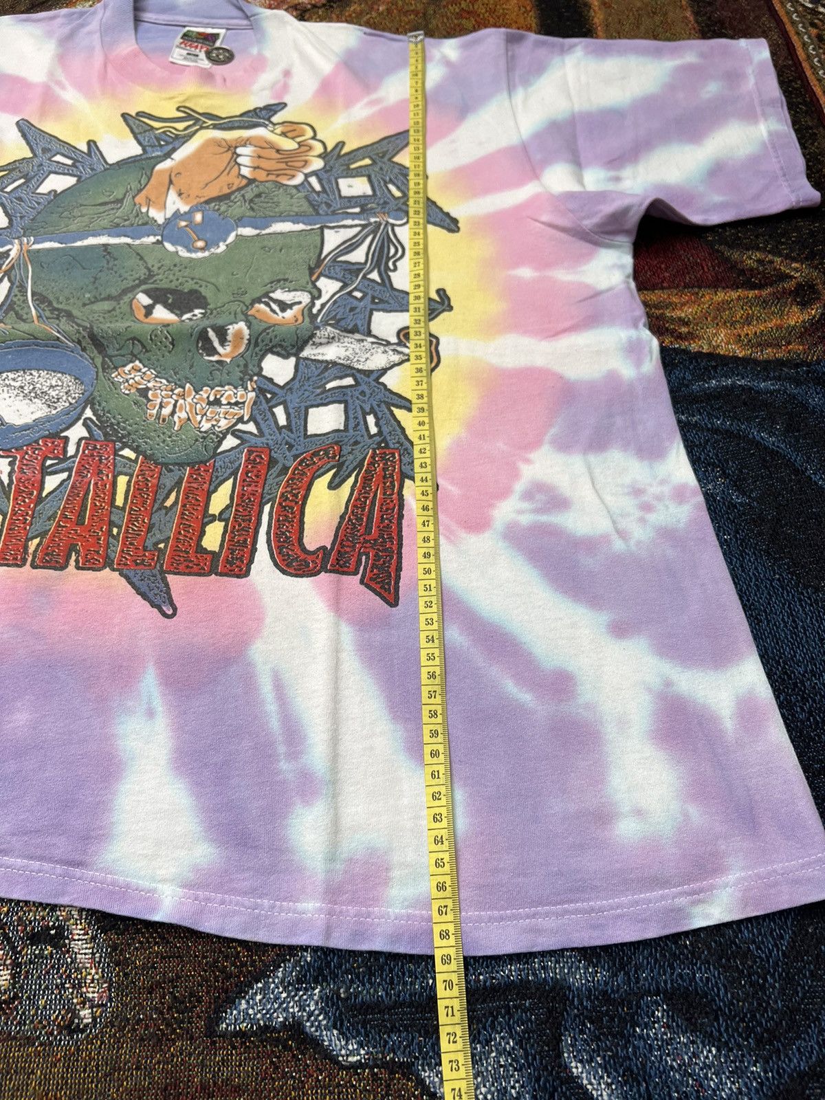 Band Tees Vintage '97 Metallica Philly Tie Dye Tee Size US L / EU 52-54 / 3 - 8 Thumbnail