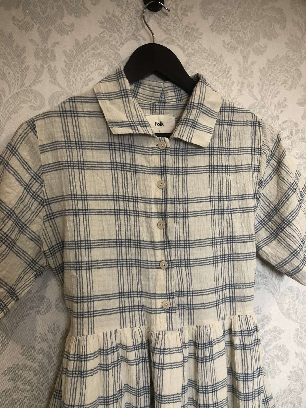 Folk Folk Loom Midi Dress Folk Clothing Alber Check Size S / US 4 / IT 40 - 4 Thumbnail